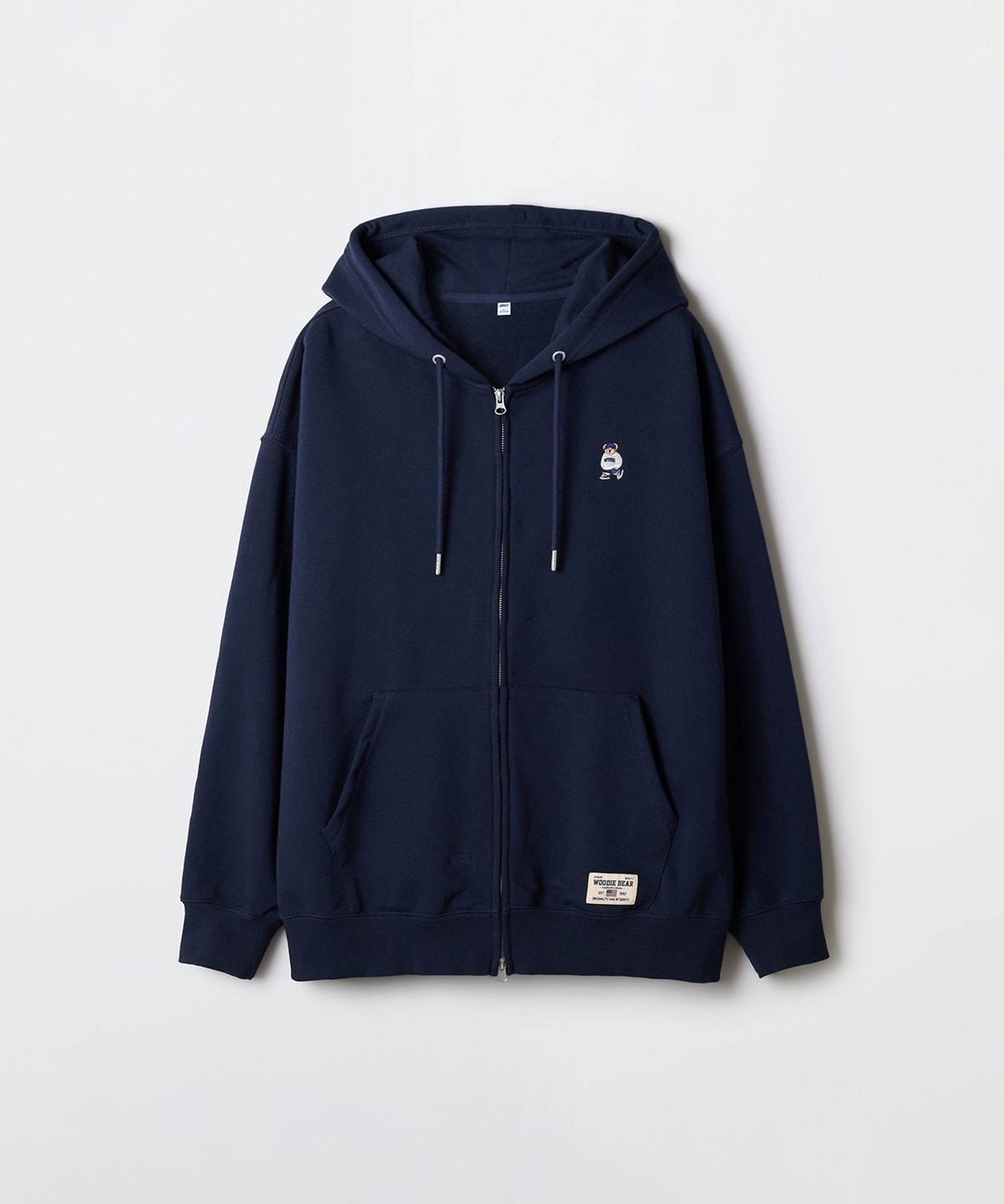 스파오(SPAO) (우디) 자수 후드 집업_SPMZG23CY1