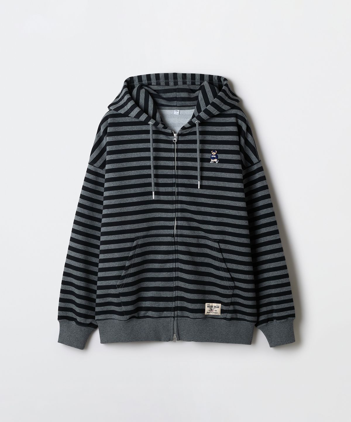 스파오(SPAO) (우디) 자수 후드 집업_SPMZG23CY1