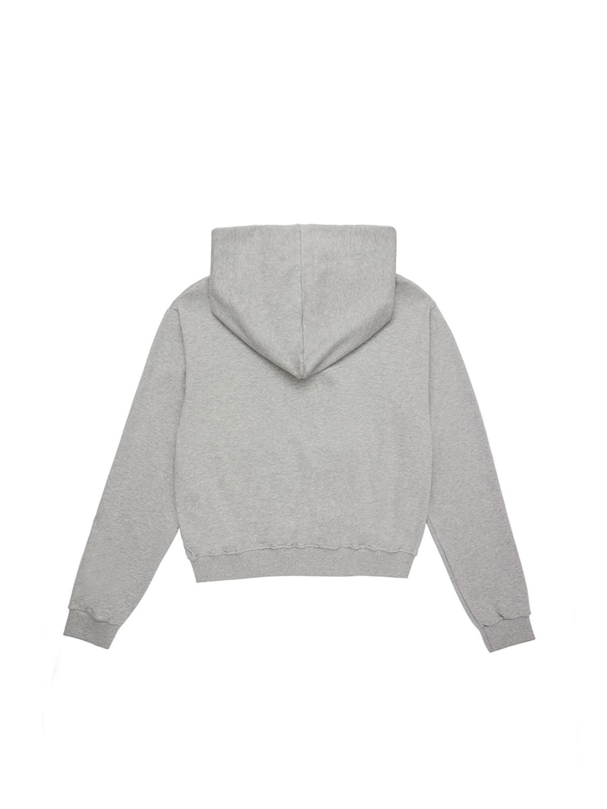 와이이이엘(YEEL) STUDDED Y ZIP-UP HOODIE GREY