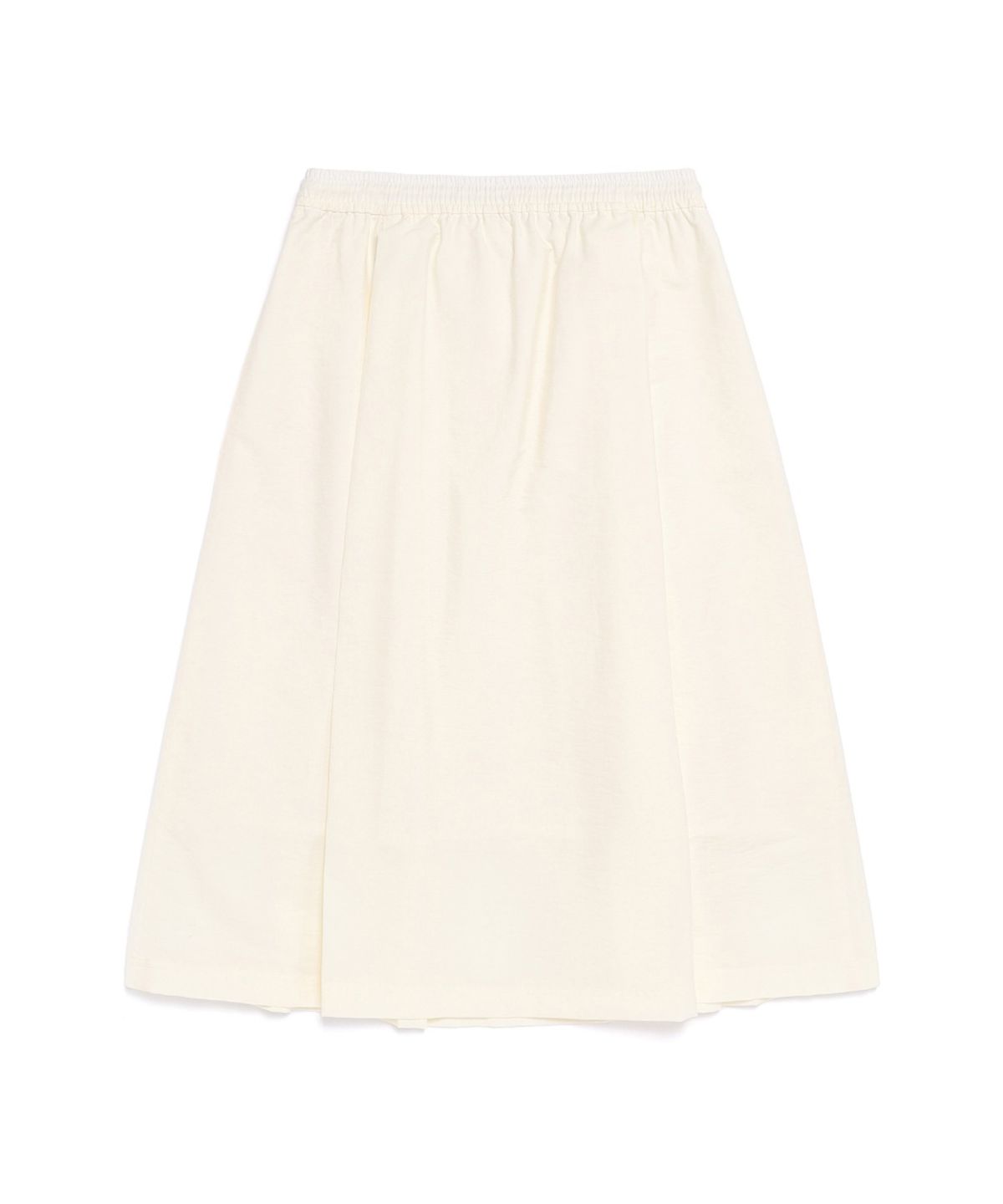 내셔널지오그래픽(NATIONALGEOGRAPHIC) N261WSK900 여성 코튼 A라인 플리츠 스커트 IVORY