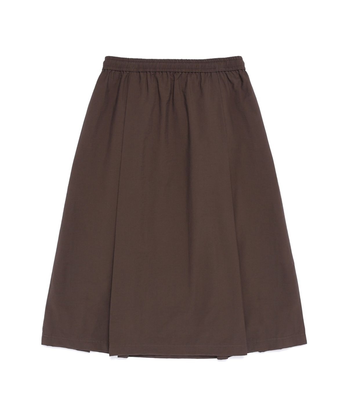 내셔널지오그래픽(NATIONALGEOGRAPHIC) N261WSK900 여성 코튼 A라인 플리츠 스커트 BROWN