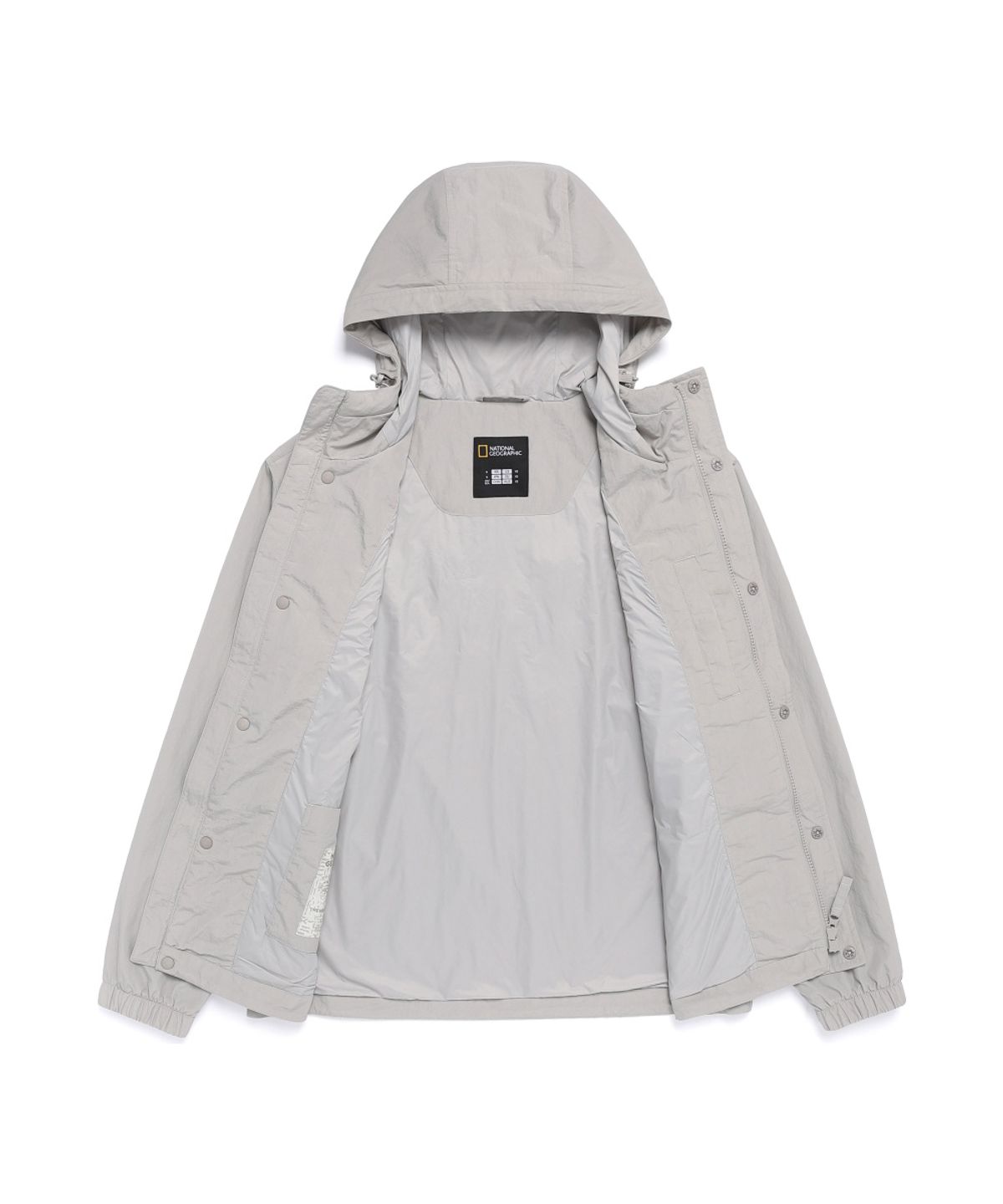 내셔널지오그래픽(NATIONALGEOGRAPHIC) N261UJP960 오르카 타슬란 후드 아웃포켓 점퍼 L/GREY