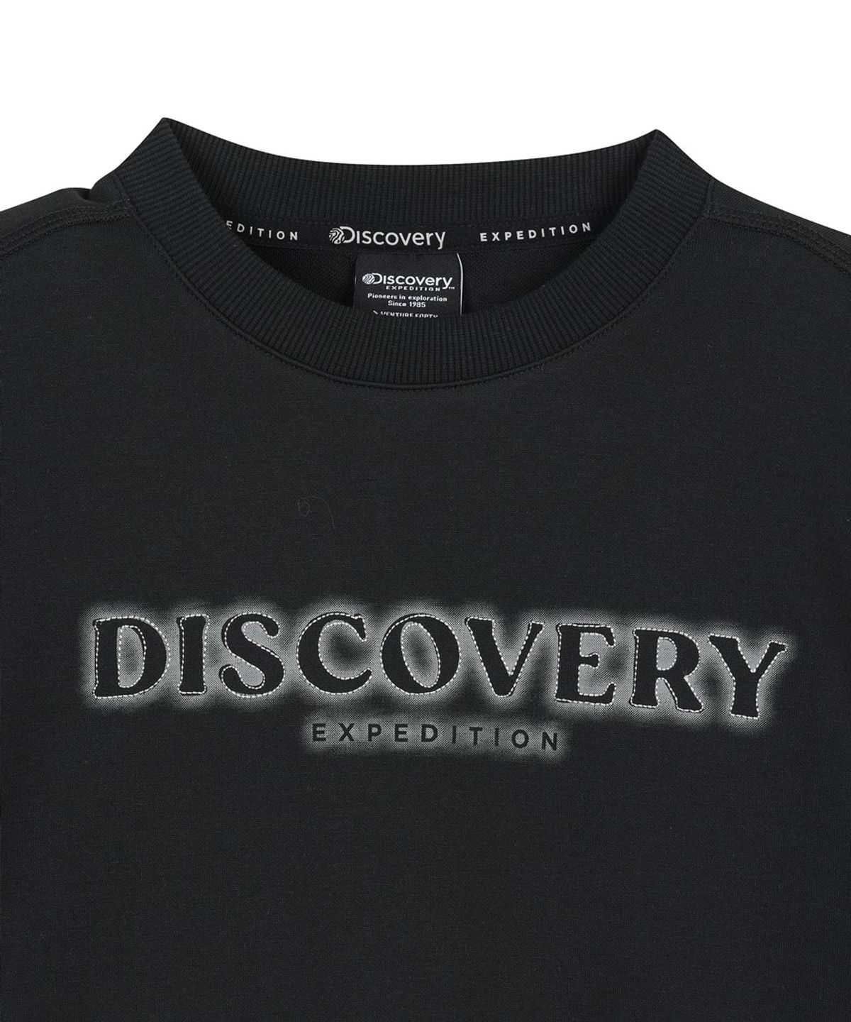 디스커버리 키즈(DISCOVERY KIDS) 키즈 그래픽 맨투맨 (BLACK)