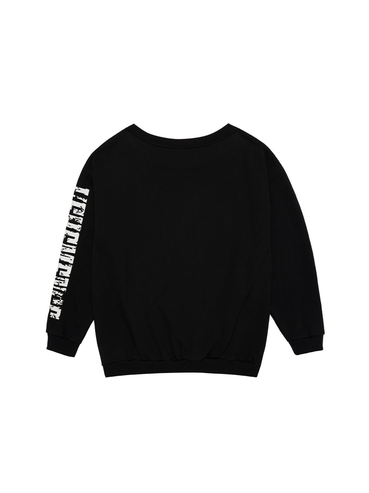 와이이이엘(YEEL) YL STUDDED OFF-SHOULDER SWEATSHIRT BLACK