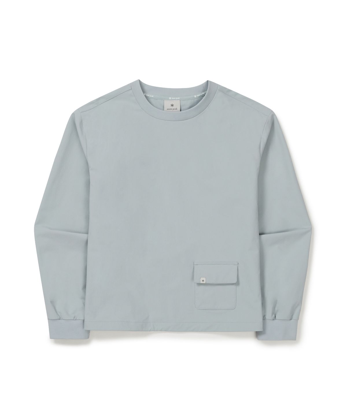 스노우피크 어패럴(SNOWPEAK APPAREL) 라고 여성 맨투맨 (S26SWTHT27) Gray Mint