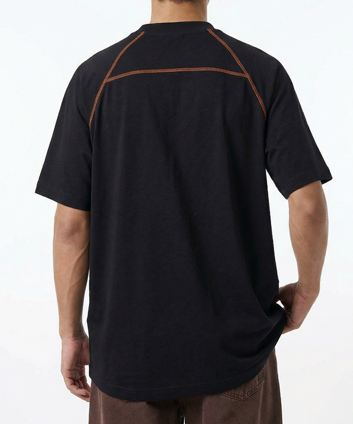 버튼서울(BUTTON SEOUL) SORONA® 래글런 스티치 포인트 티셔츠(4 COLORS)