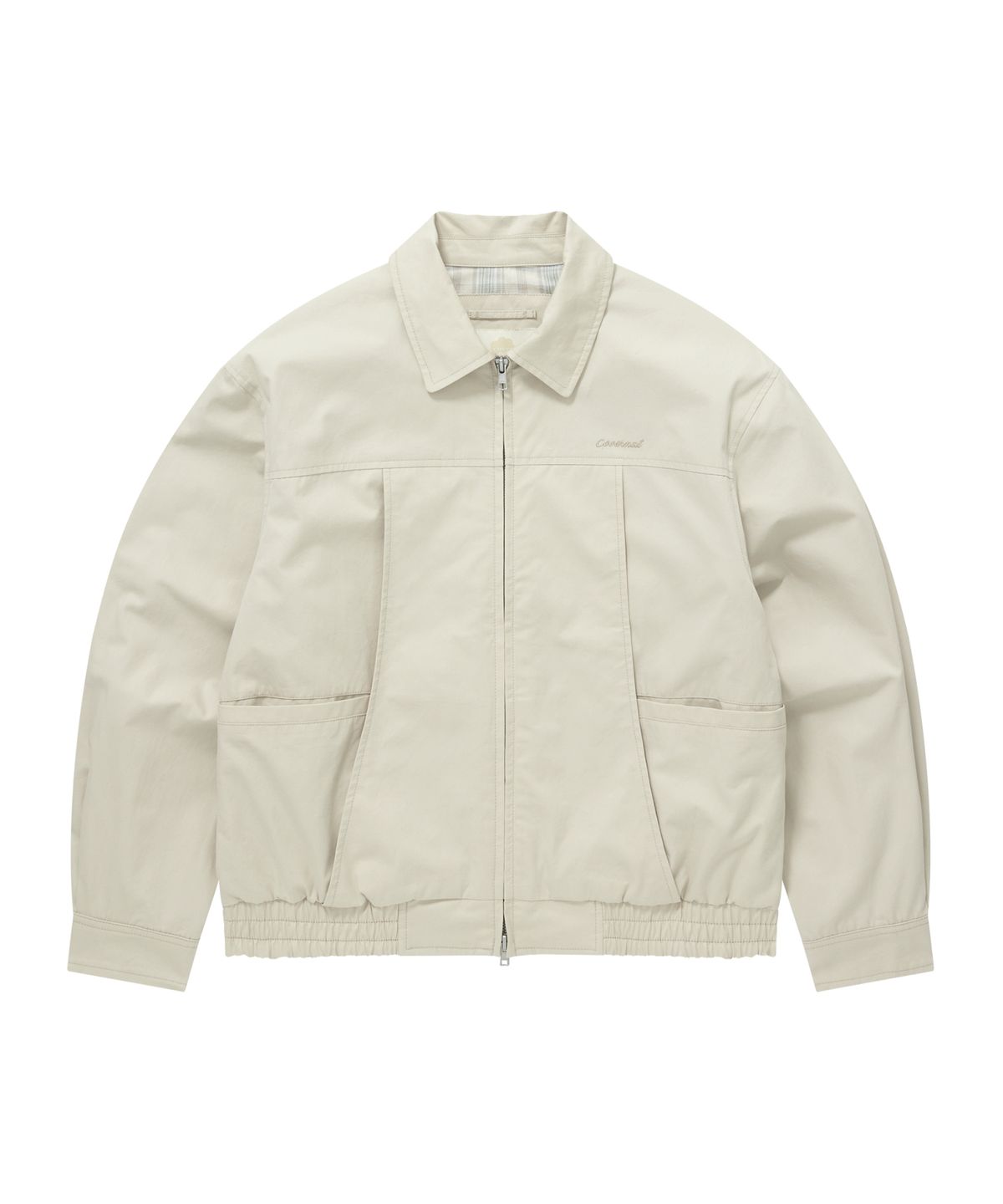 커버낫 우먼(COVERNAT WOMAN) 우먼 헤링턴 자켓 라이트 베이지
