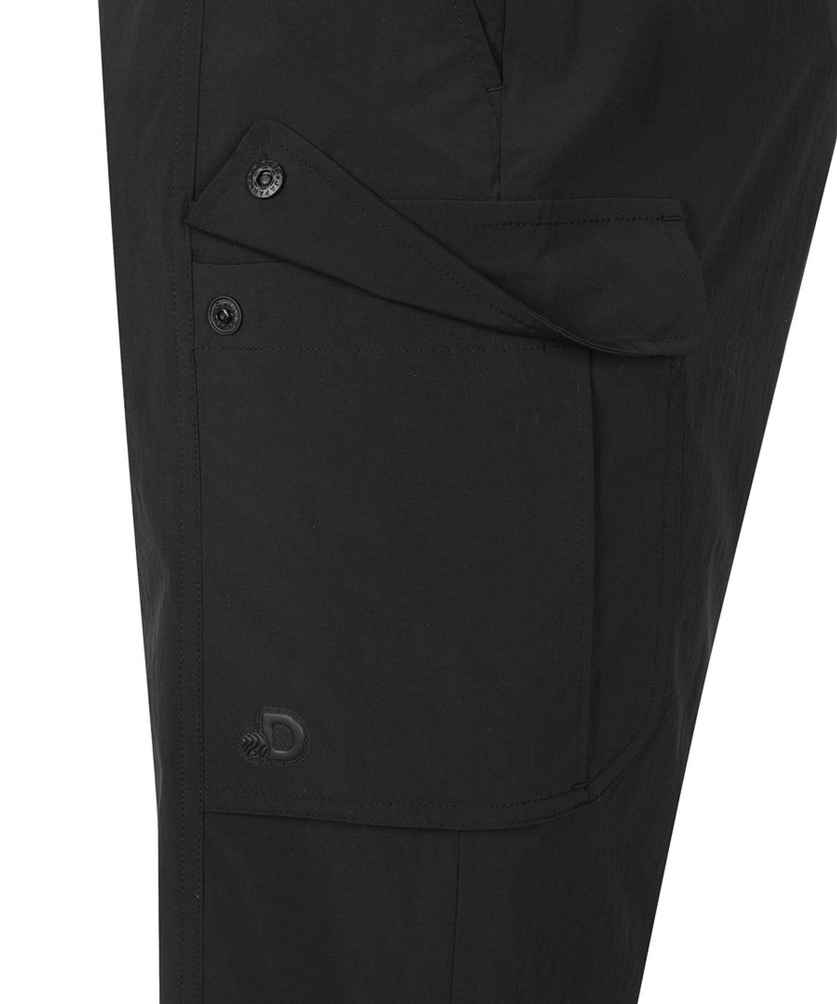 디스커버리 익스페디션(DISCOVERY EXPEDITION) 프레시벤트 남성 테이퍼드 카고조거팬츠 (BLACK)