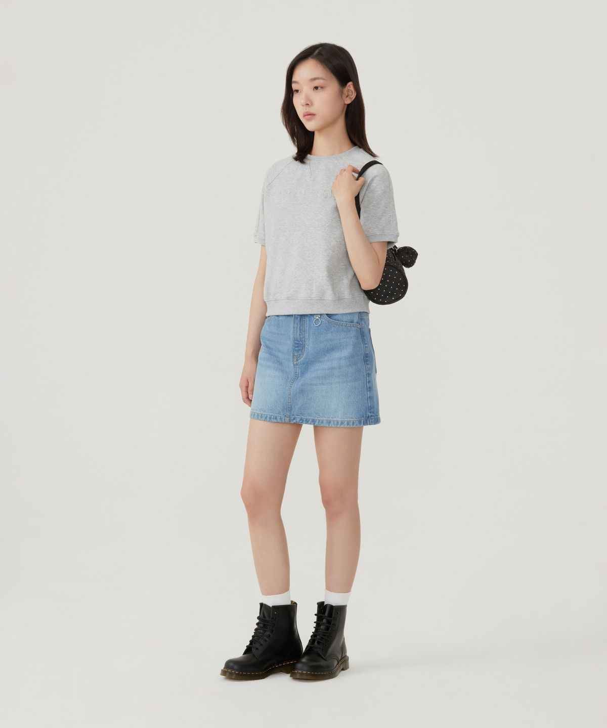 커버낫 우먼(COVERNAT WOMAN) 우먼 데일리 실린더백 블랙 닷