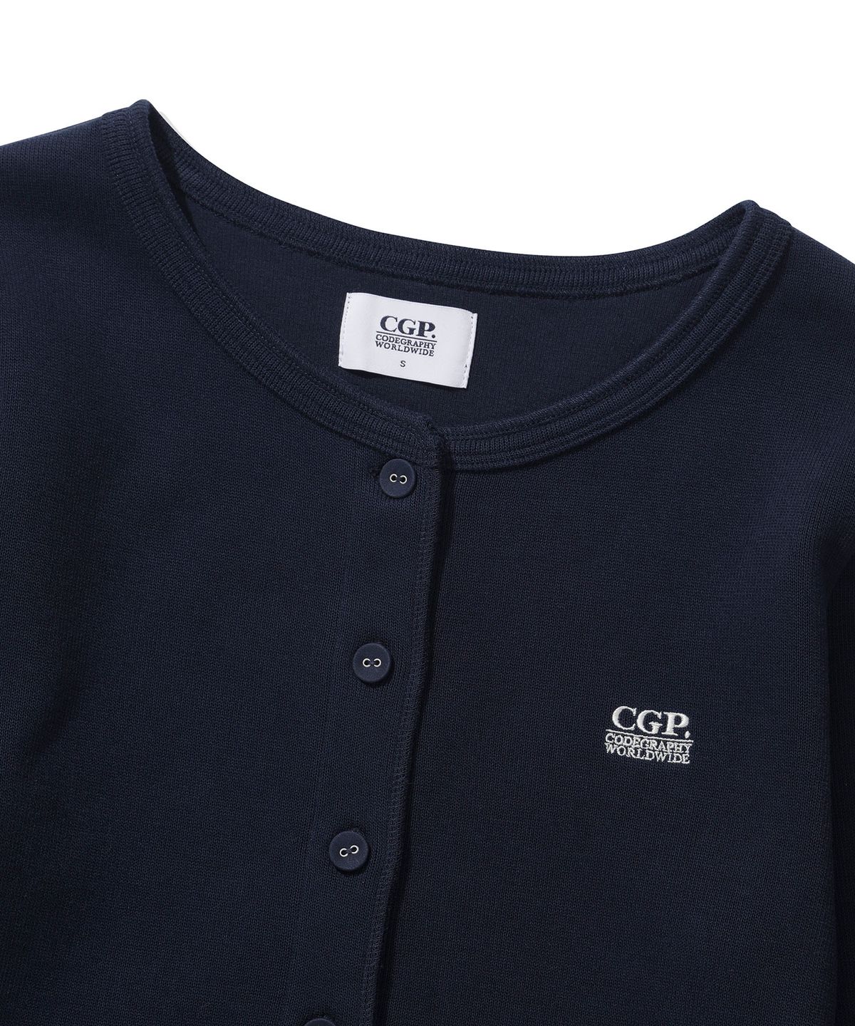 코드그라피(CGP) (우먼) 데일리 가디건-다크 네이비
