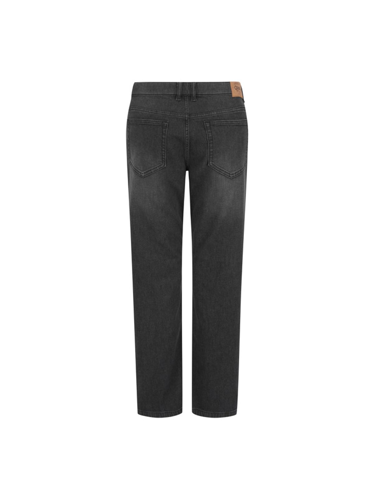 올젠(OLZEN) 남성 조직감 데님 팬츠_ZOG5DP1301BK
