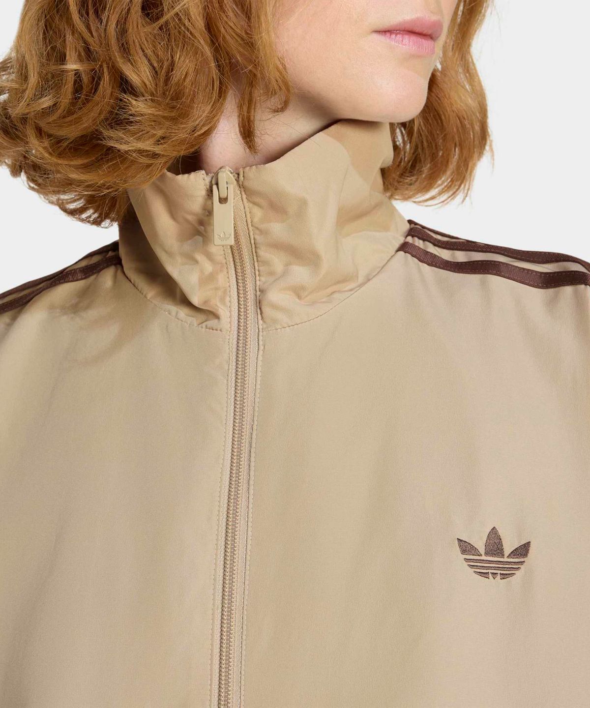 아디다스(ADIDAS) 파이어버드 아딜레늄 트랙탑 - 스톤카키:브라운 / KD6297