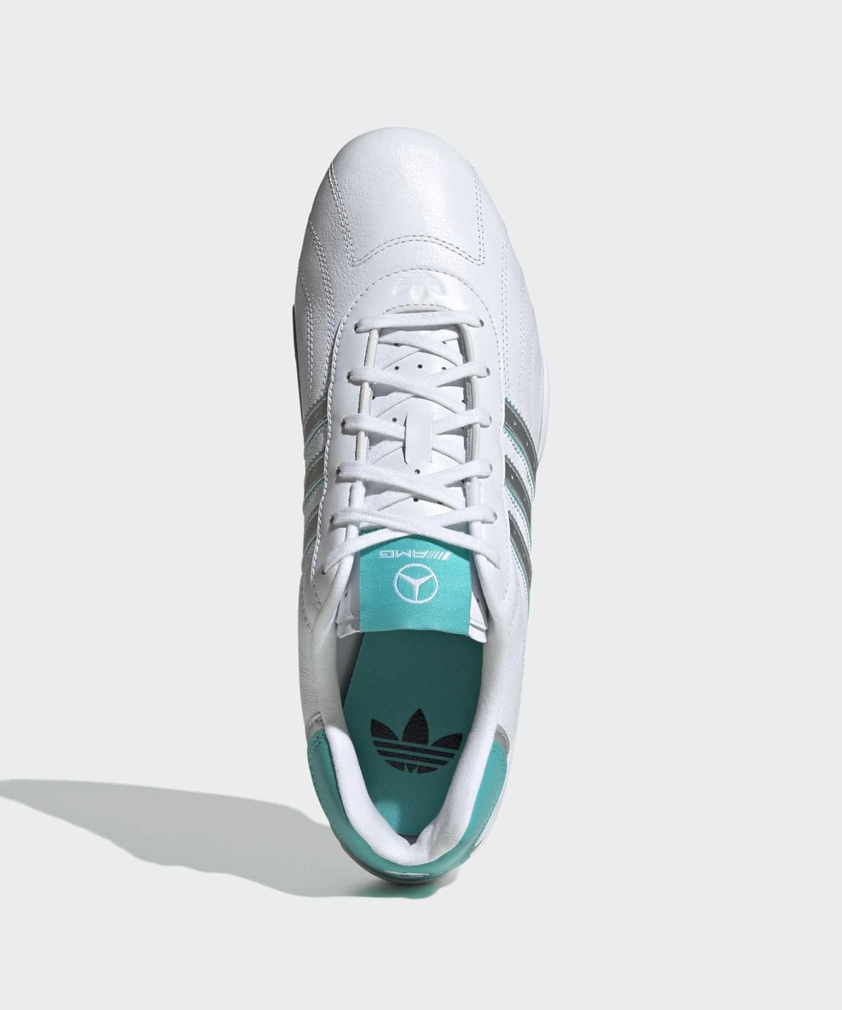 아디다스(ADIDAS) 메르세데스 AMG F1 팀 아디레이서 로우 - 화이트:실버:민트 / KJ1187