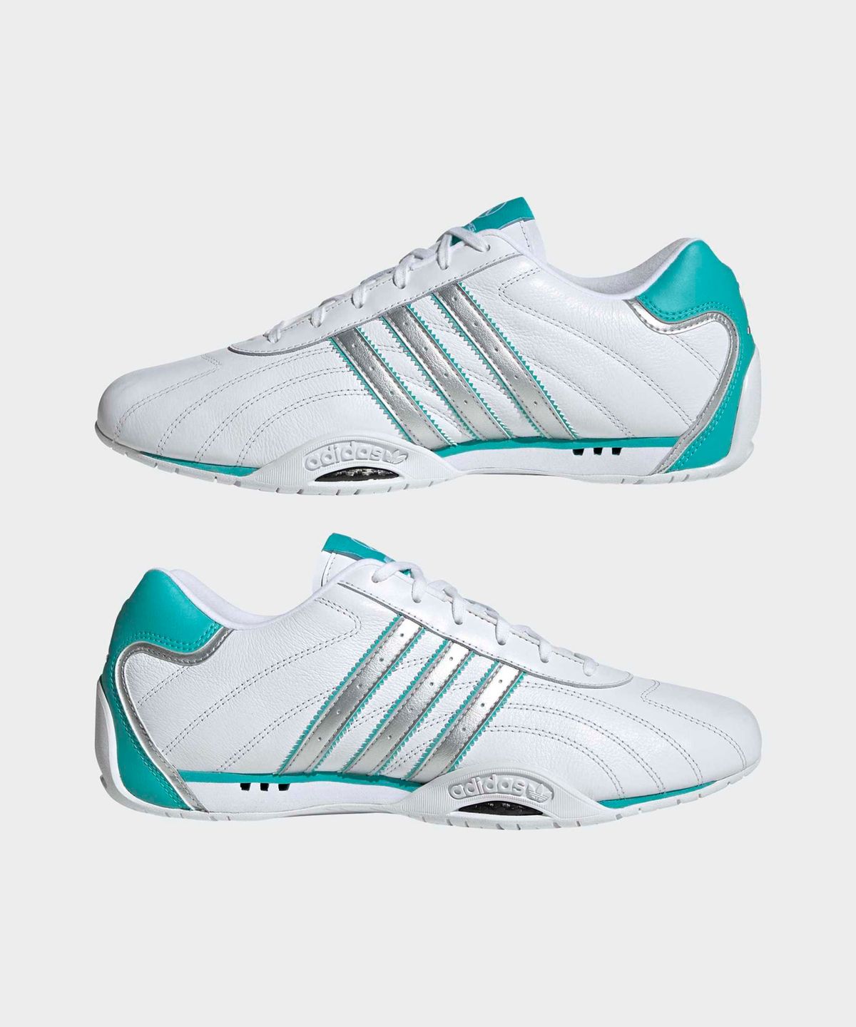 아디다스(ADIDAS) 메르세데스 AMG F1 팀 아디레이서 로우 - 화이트:실버:민트 / KJ1187