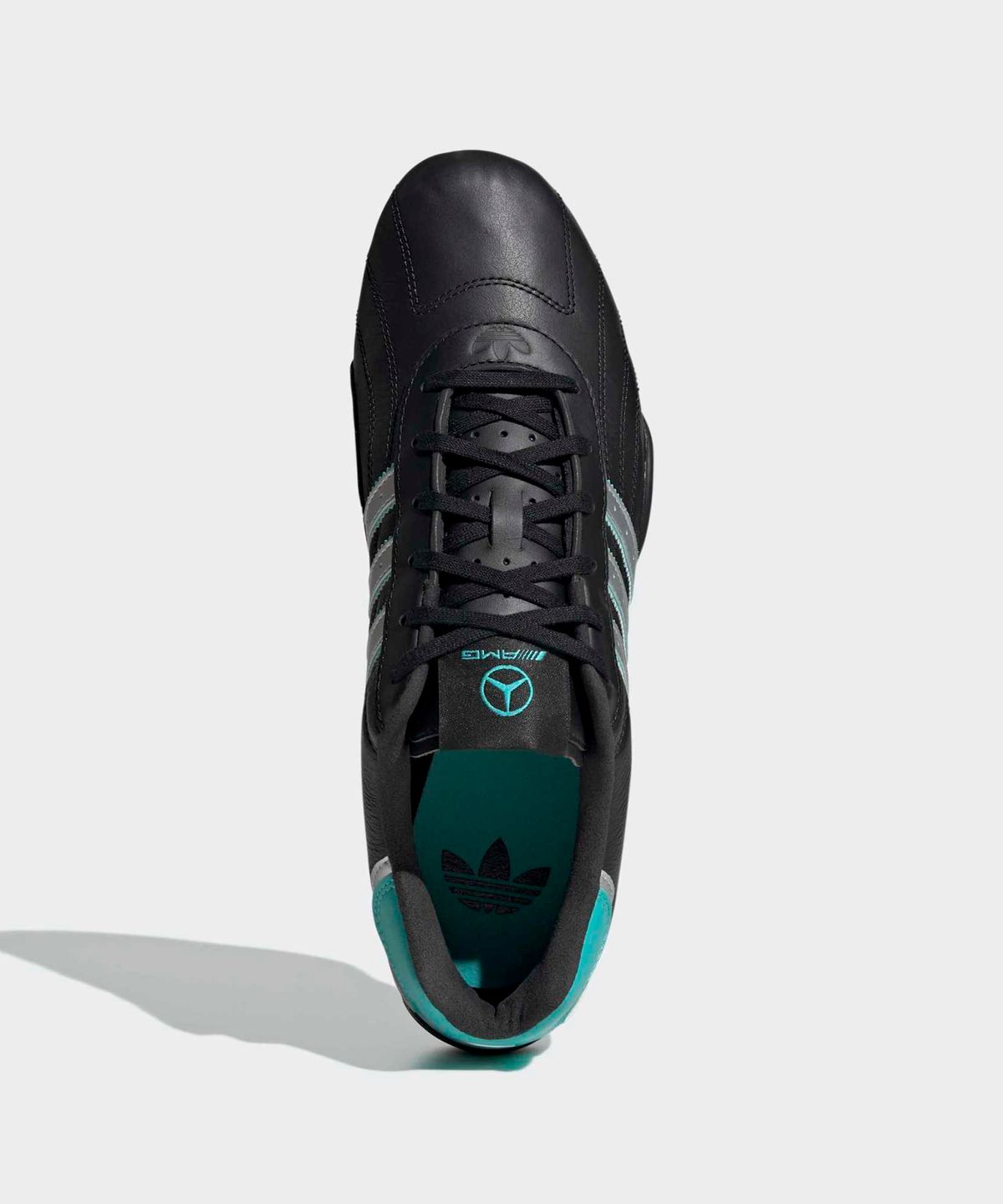 아디다스(ADIDAS) 메르세데스 AMG F1 팀 아디레이서 로우 - 블랙:실버:민트 / KJ1188