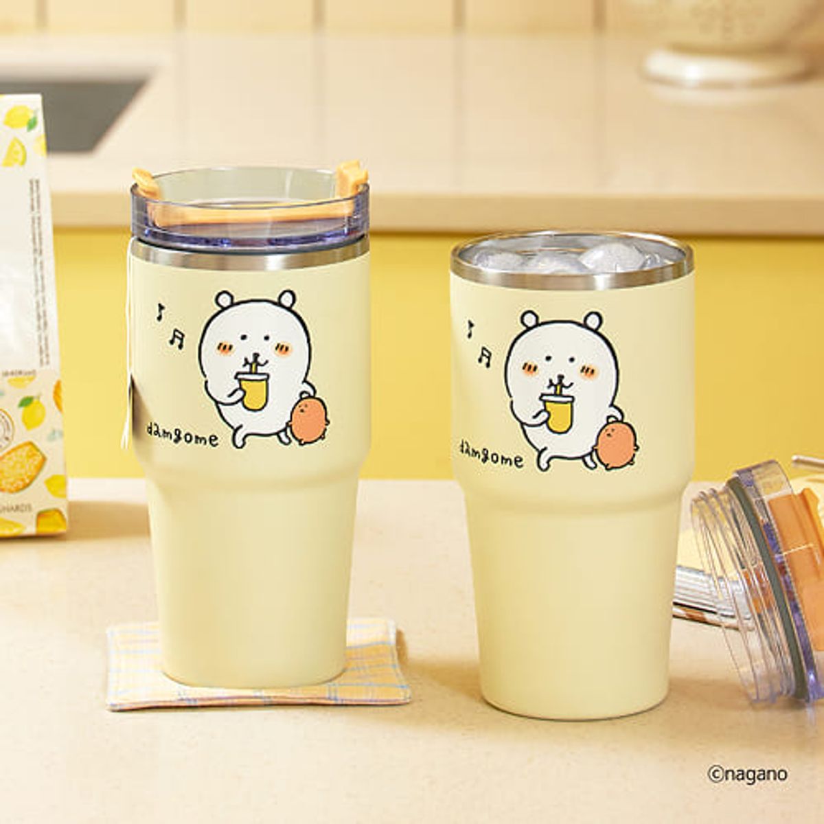 캐샵(KESHOP) 담곰이 스테인리스 텀블러 600ml