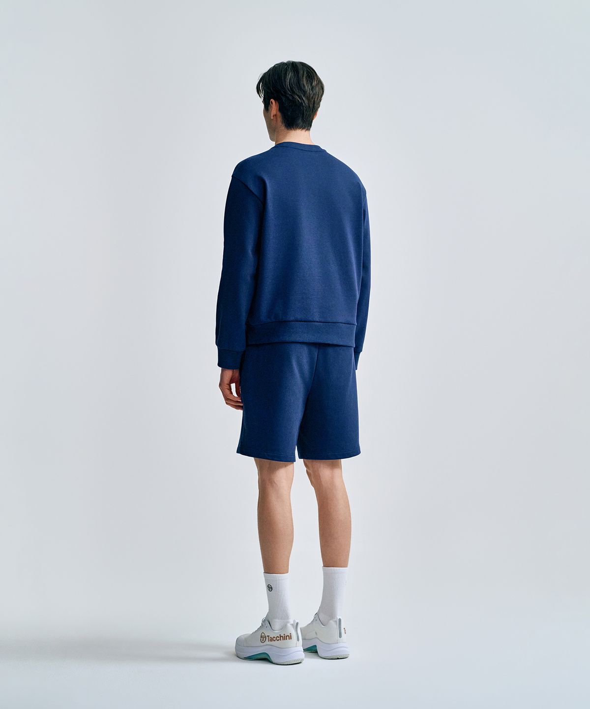 세르지오 타키니(SERGIO TACCHINI) U 쿠쉬라이트 프렌치 클래식 맨투맨 (Navy)
