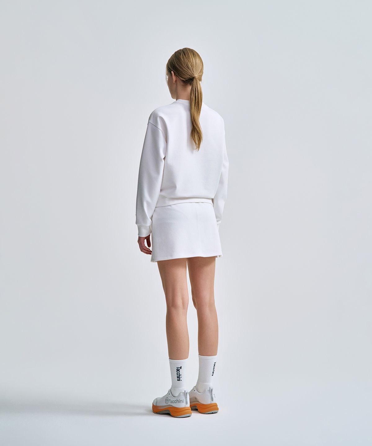 세르지오 타키니(SERGIO TACCHINI) W 쿠쉬라이트 스커트 (White)