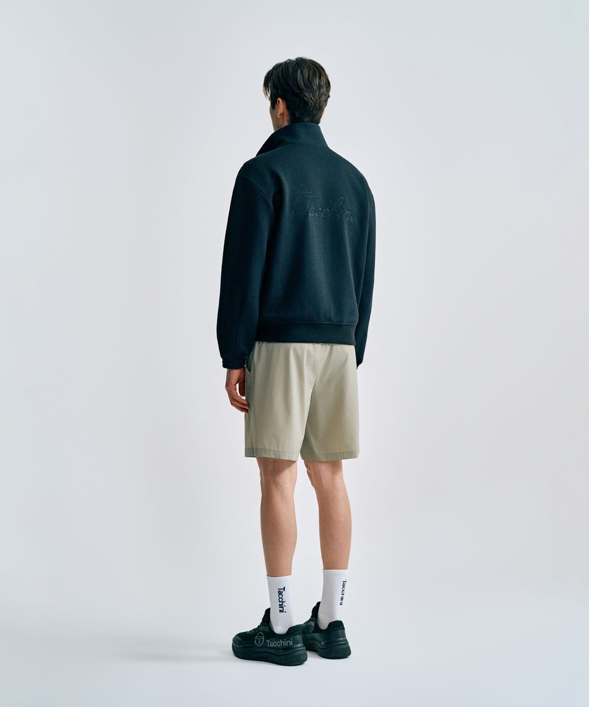 세르지오 타키니(SERGIO TACCHINI) M 피케 저지 봄버 자켓