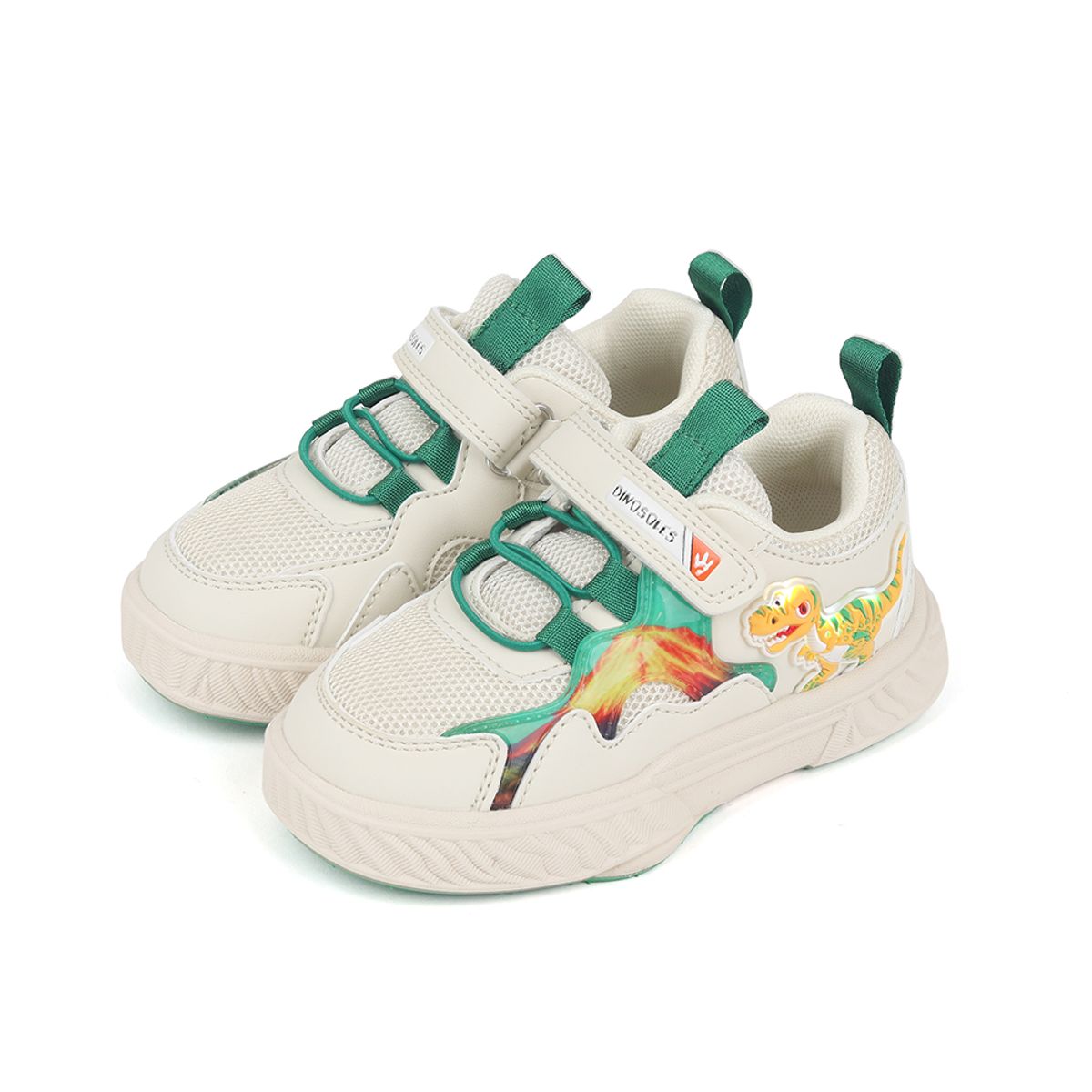 다이노솔즈(DINOSOLES) 볼케이노 티라노 베이지