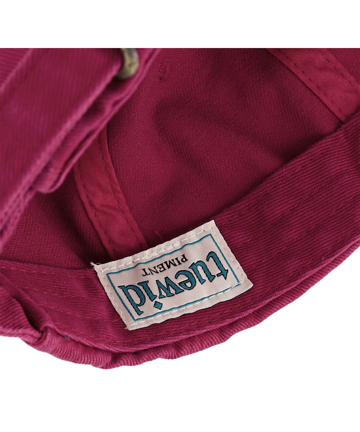 투위드(TUEWID) Tuewid souvenir cap piment (chilli red)