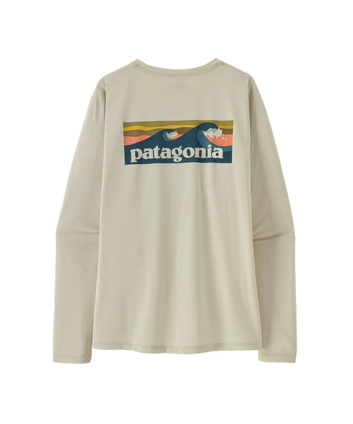 파타고니아(PATAGONIA) 우먼즈 롱-슬리브드 캐필린 쿨 데일리 셔츠 - 보드숏 로고 / 45465R5