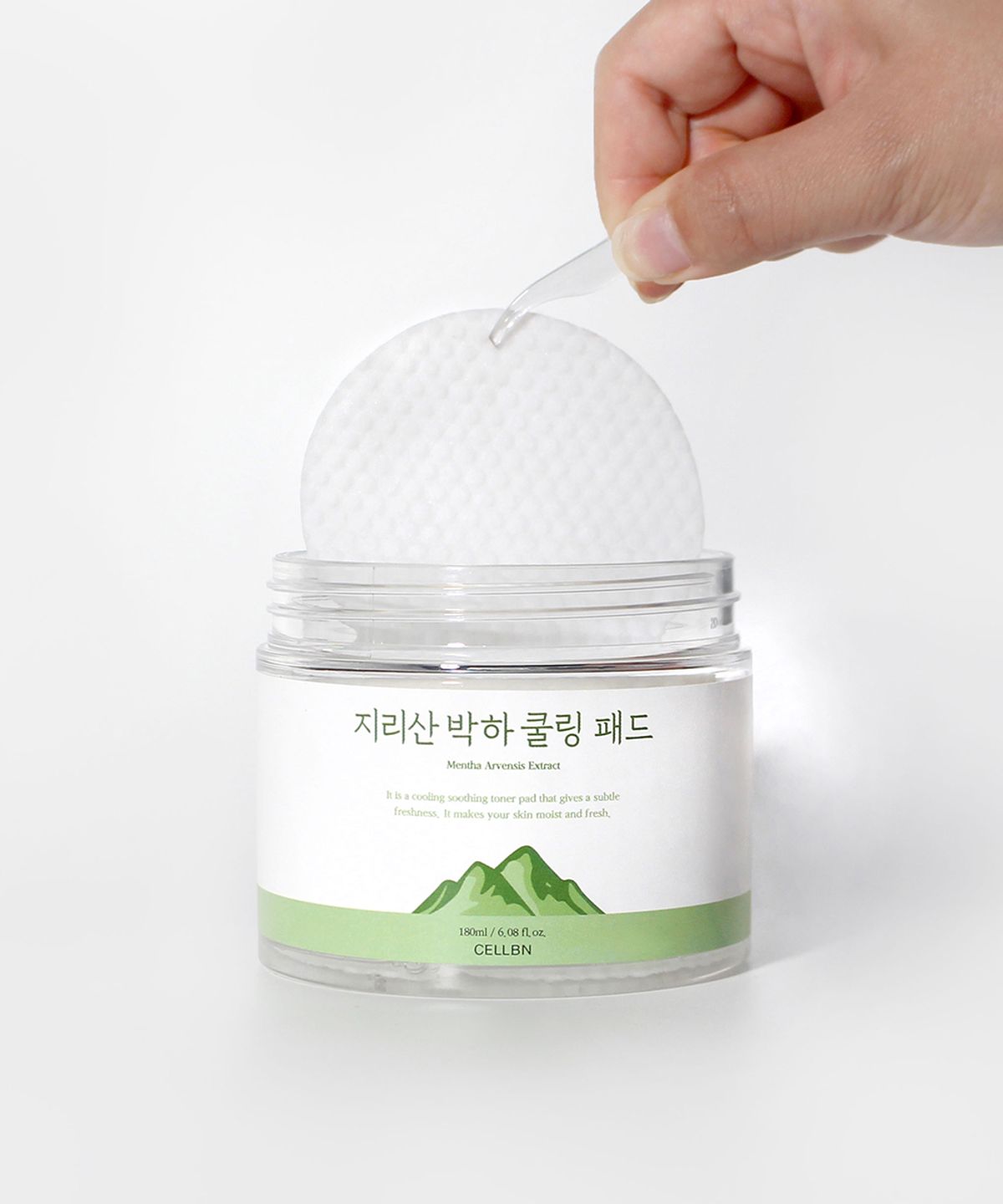 셀비엔(CELLBN) 지리산 박하 쿨링 패드 180ml(70매)