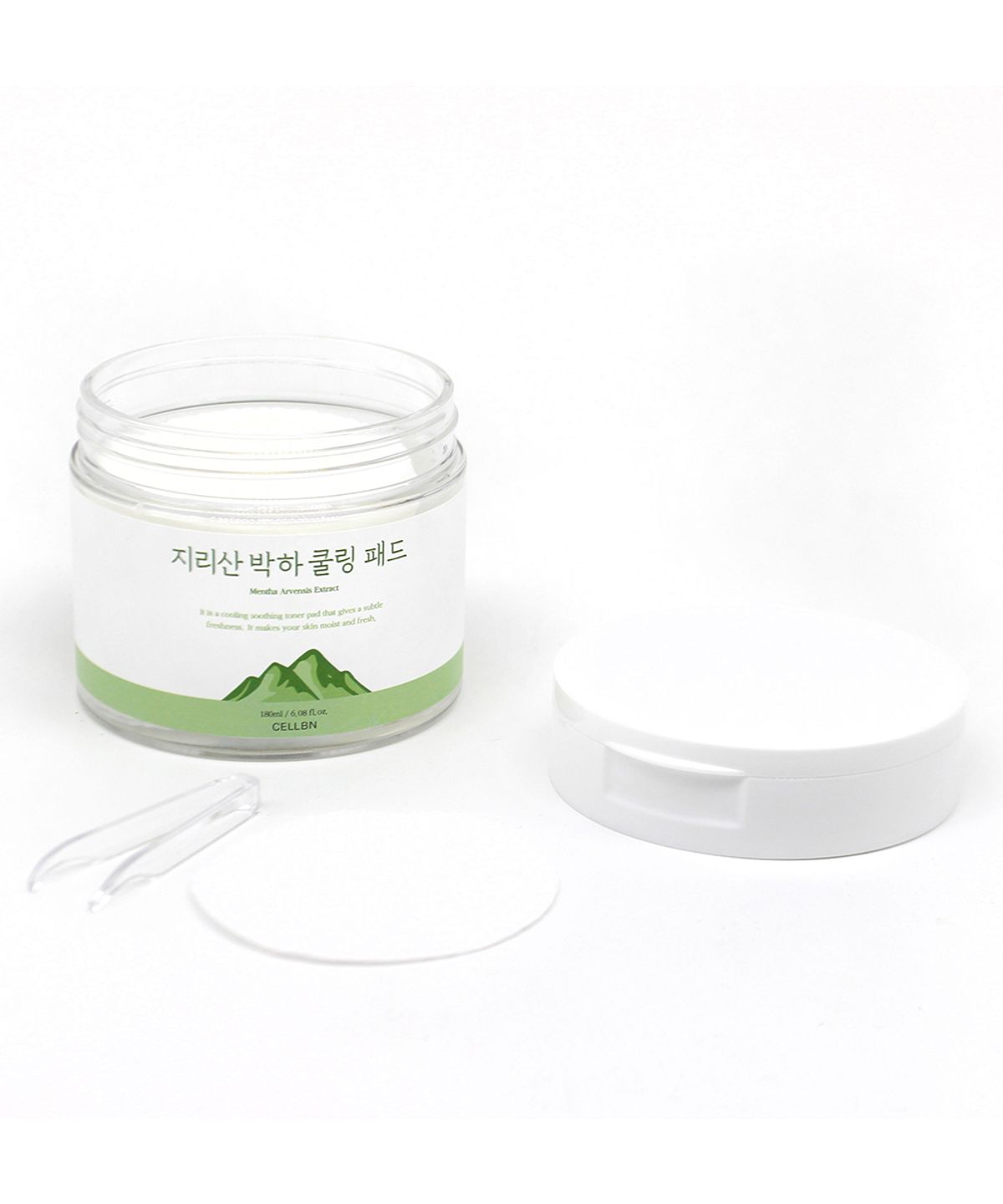 셀비엔(CELLBN) 지리산 박하 쿨링 패드 180ml(70매)