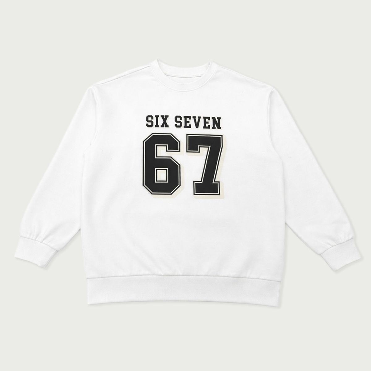 행텐 틴즈(HANGTEN TEENS) 틴즈 기모 식스세븐 67 블록코어 맨투맨_025(14560-031-217-07)