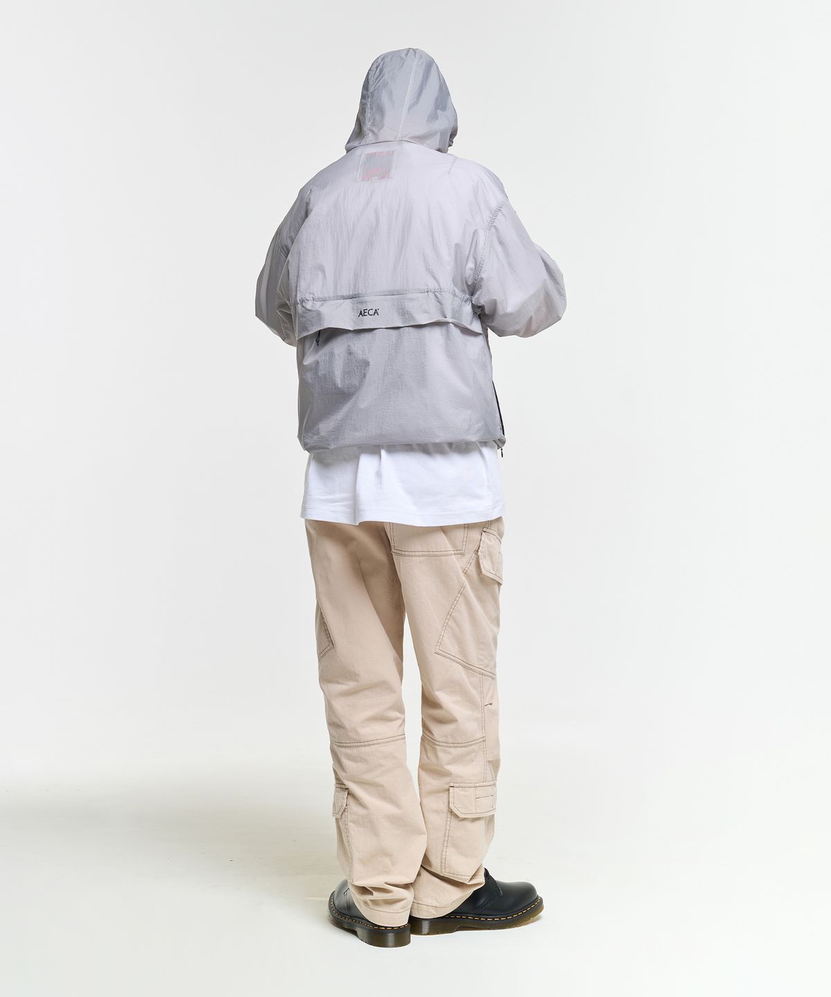 에이카화이트(AECA) AECA PACKABLE WINDBREAKER-GREY