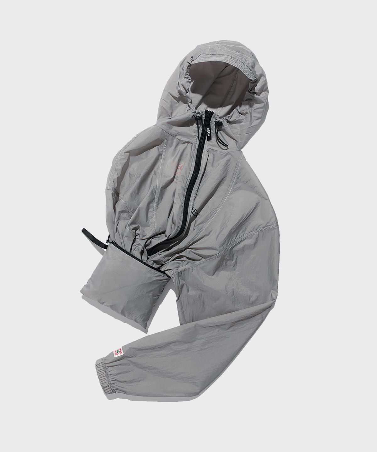 에이카화이트(AECA) AECA PACKABLE WINDBREAKER-GREY