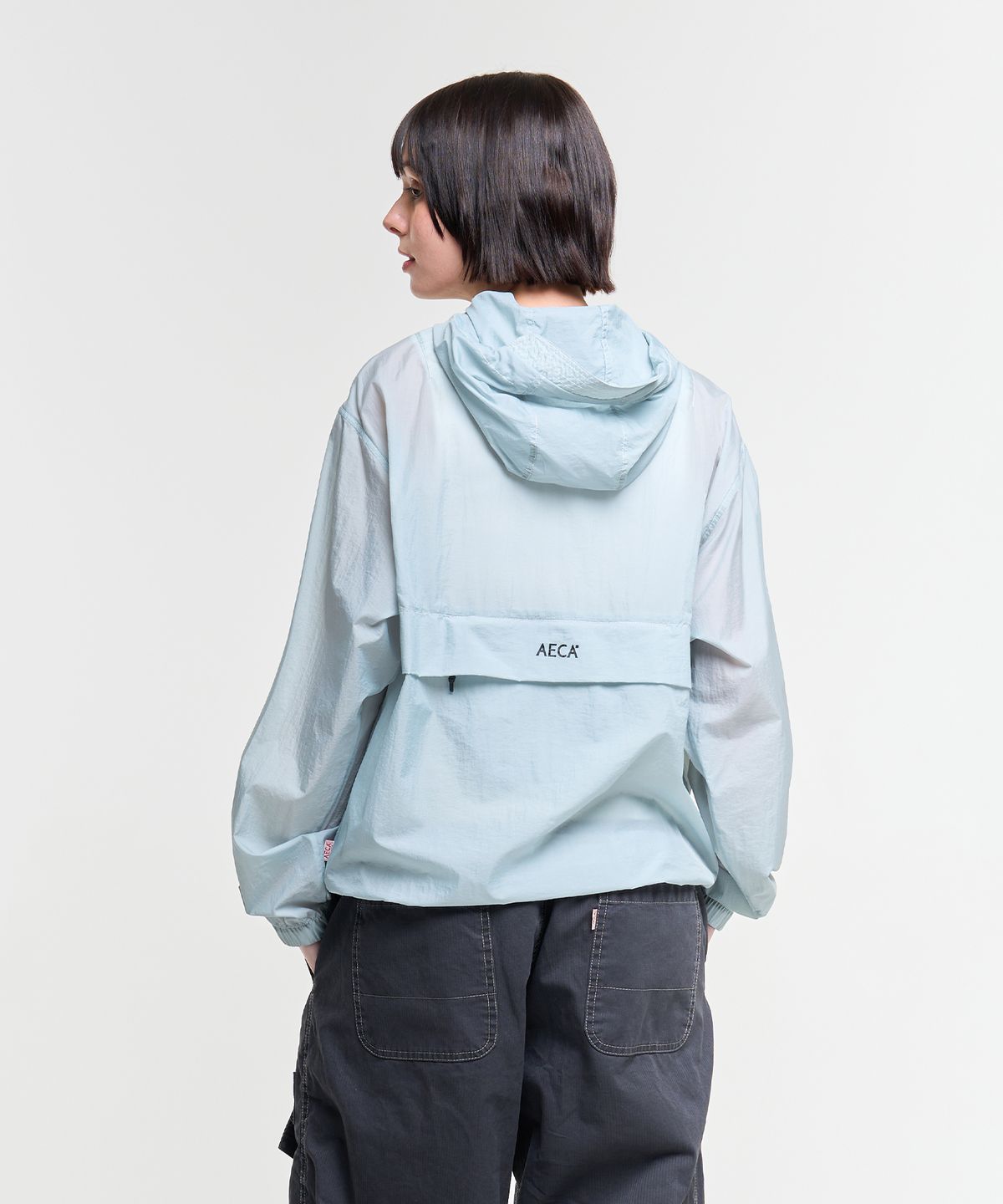 에이카화이트(AECA) AECA PACKABLE WINDBREAKER-MINT