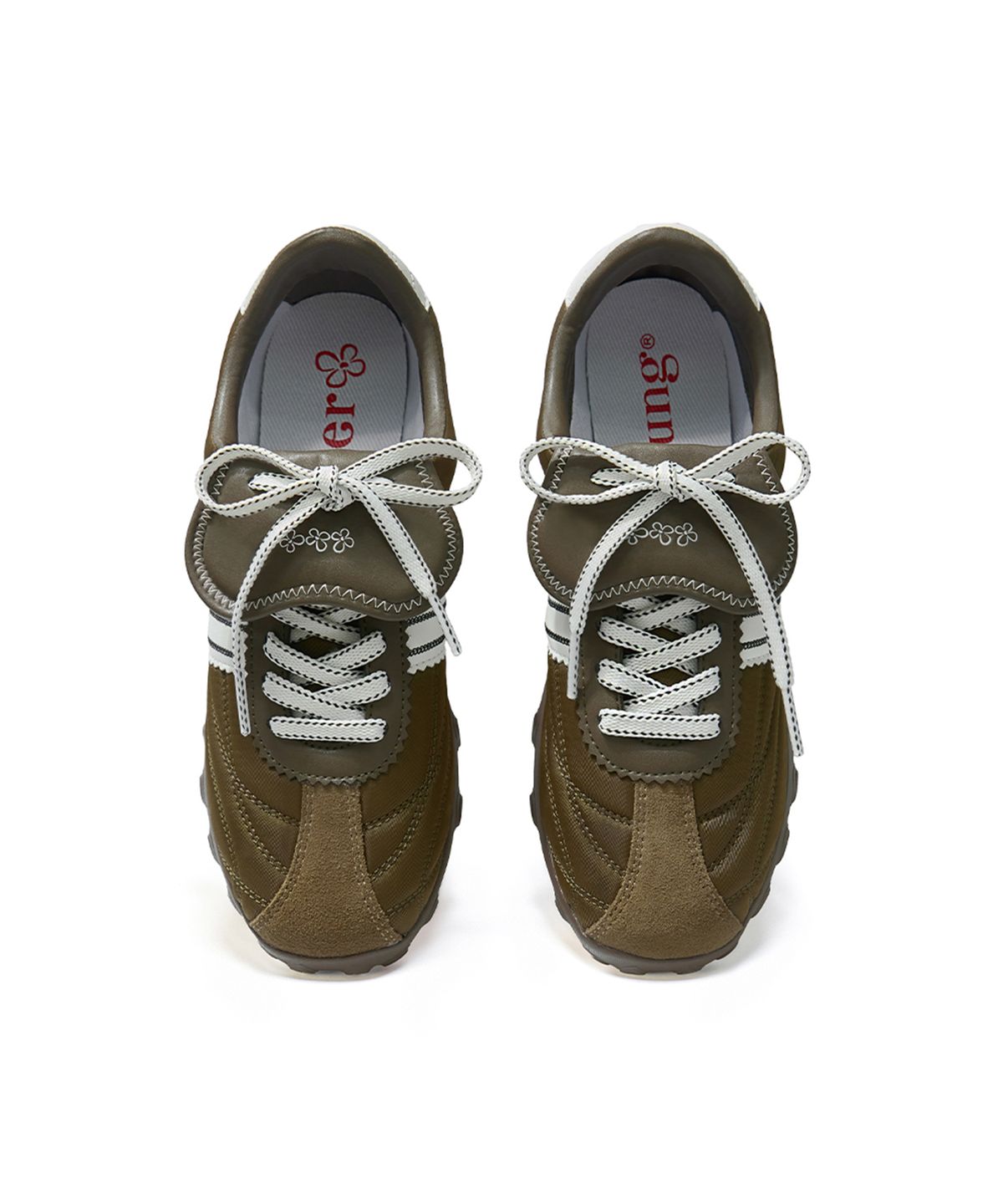 허영(HERYOUNG) 마리아 스니커즈 (Brown Olive)