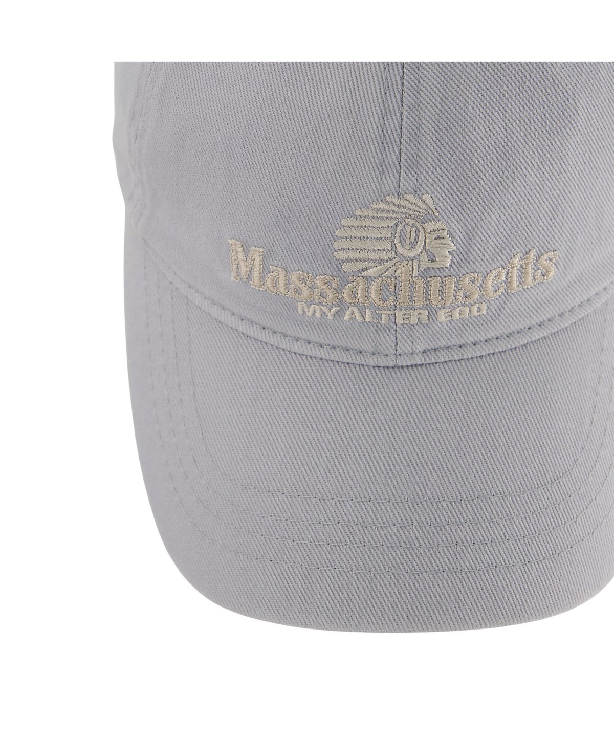투위드(TUEWID) Tuewid souvenir cap massachusetts cloudy gray