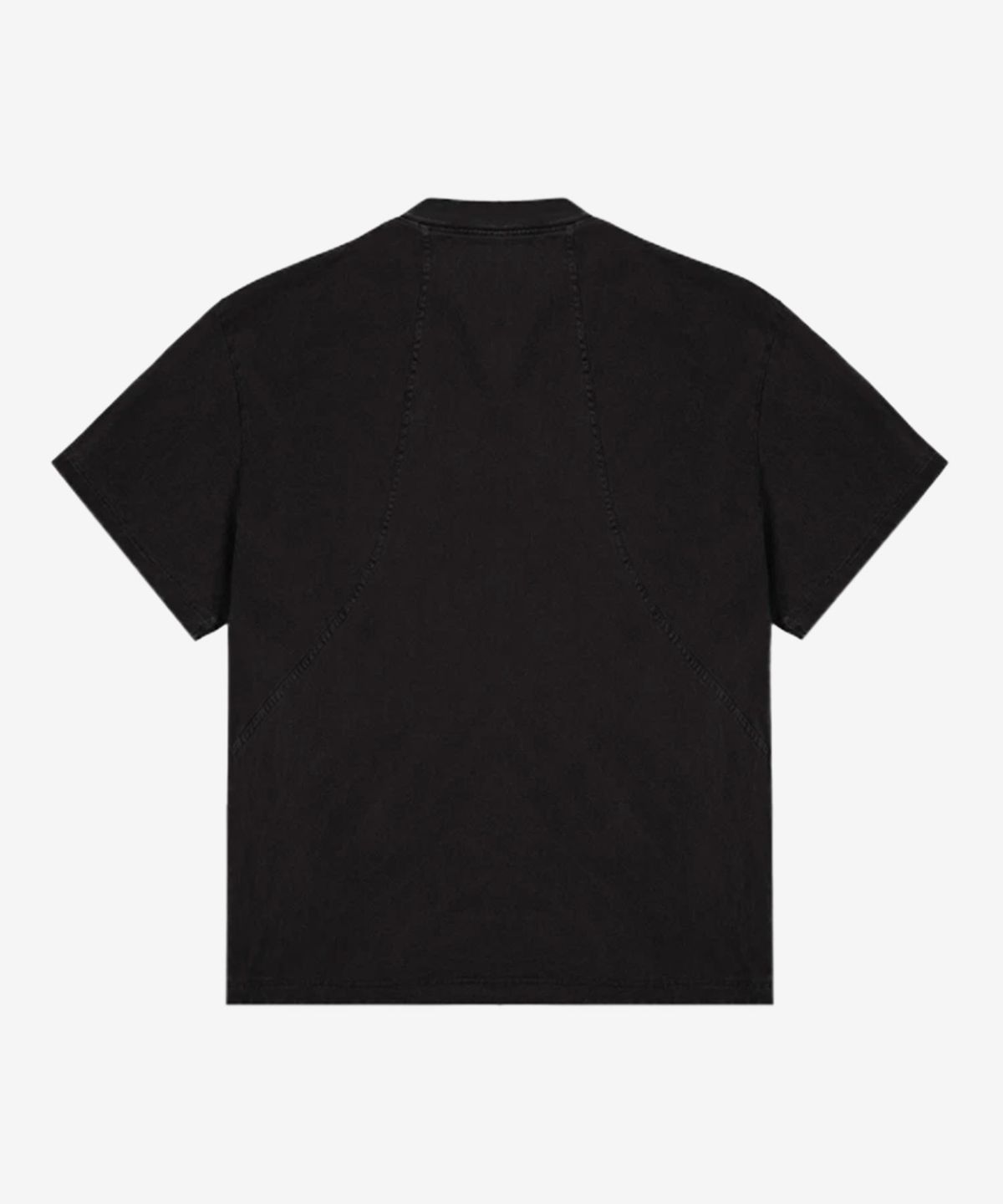 애티튜드 애티튜드(ATTITUDE ATTITUDE) AA Logo Embroidery T-shirts Short Sleeve Black