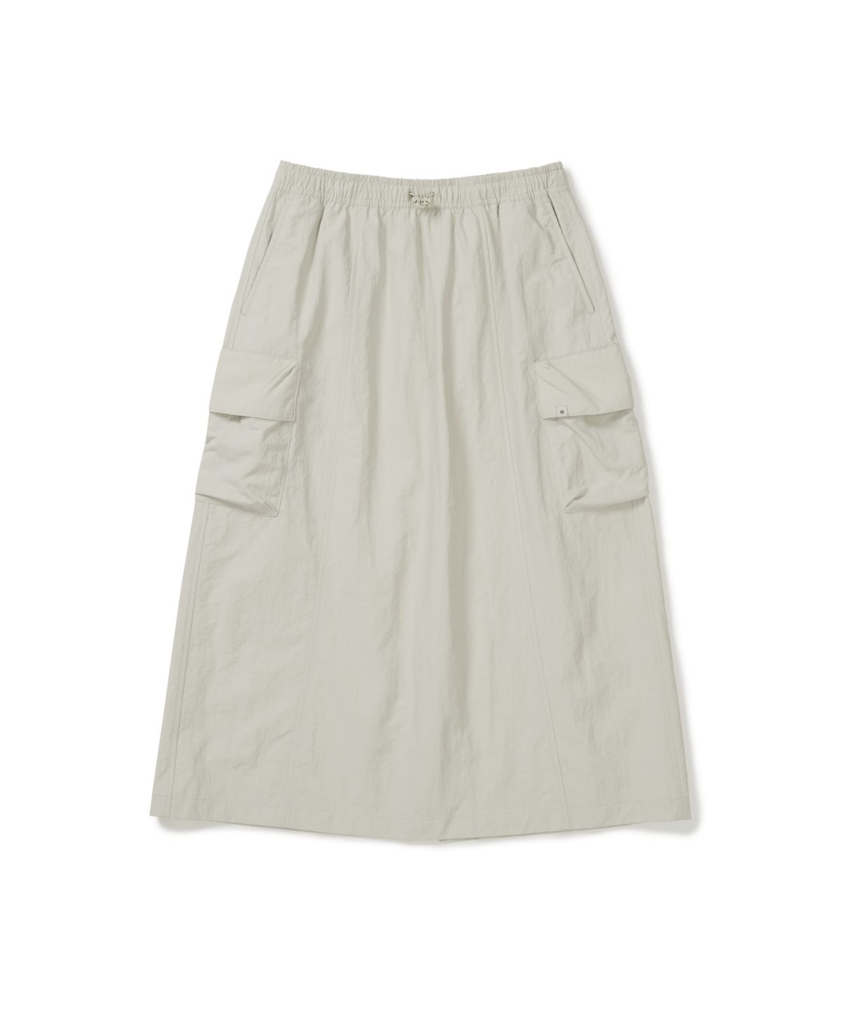 스노우피크 어패럴(SNOWPEAK APPAREL) 캠플 플레어 스커트 (S26ZWCSK11) Light Beige