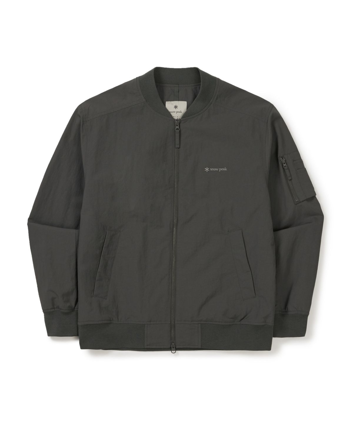 스노우피크 어패럴(SNOWPEAK APPAREL) 캠플 봄버 자켓 (S26ZMCWB14) Rustic Khaki
