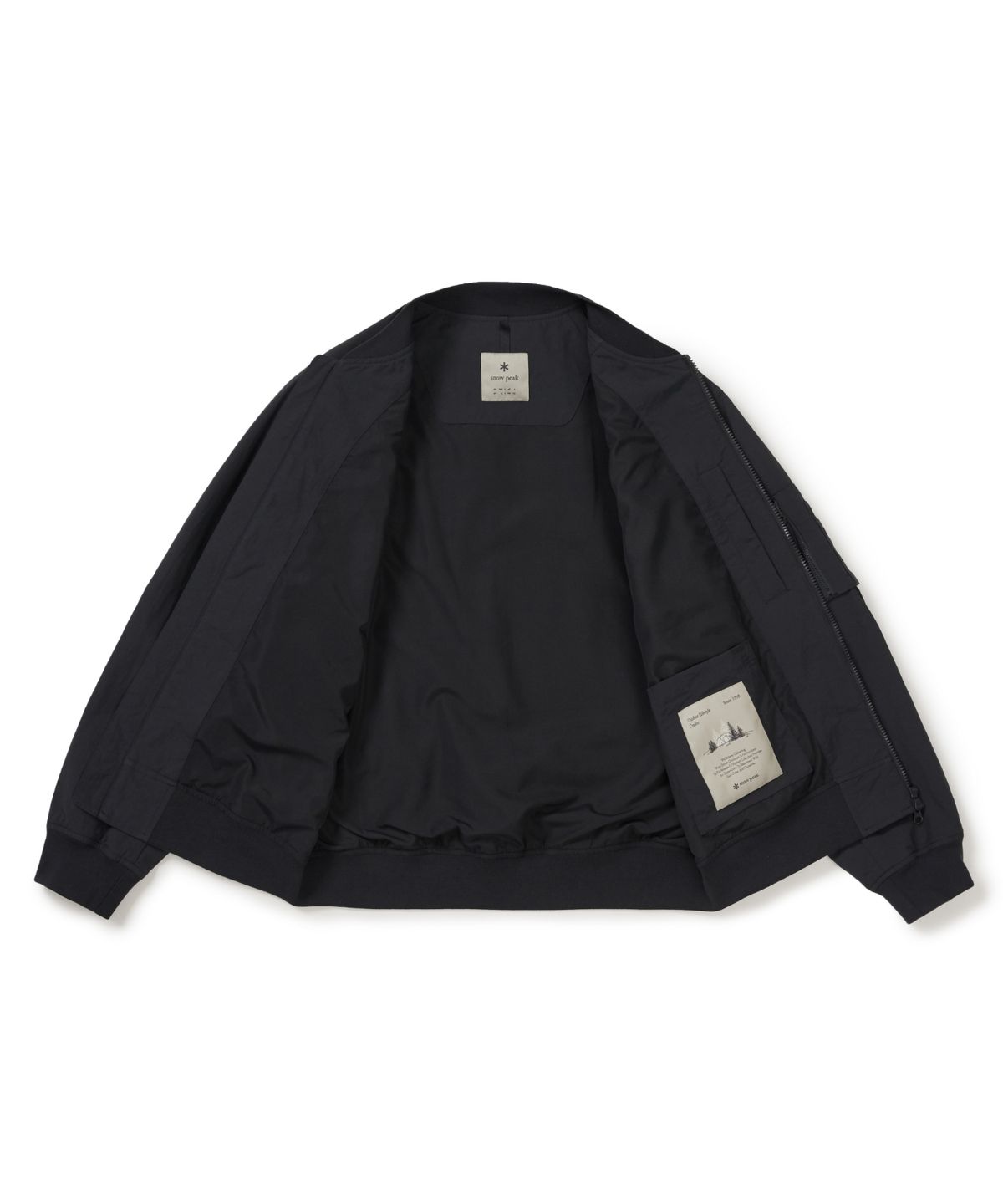 스노우피크 어패럴(SNOWPEAK APPAREL) 캠플 봄버 자켓 (S26ZMCWB14) Dark Navy