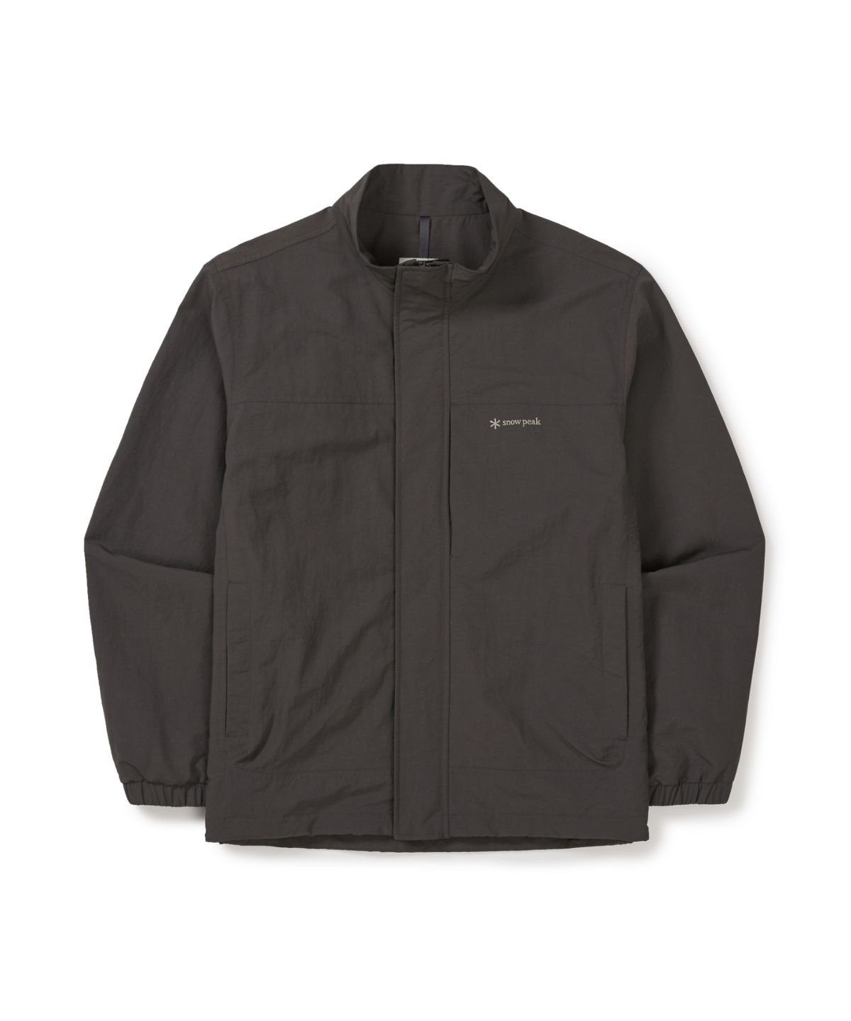 스노우피크 어패럴(SNOWPEAK APPAREL) 캠플 스탠드넥 바람막이 (S26ZMCWB12) Chocolate Khaki
