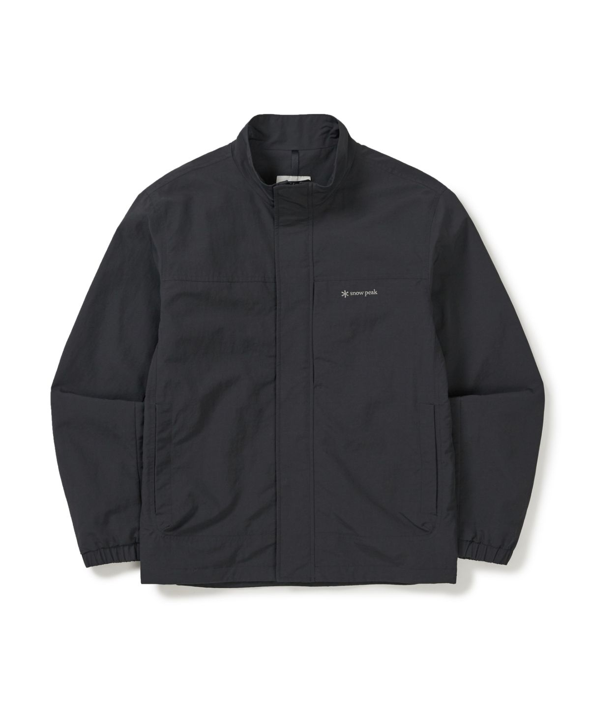 스노우피크 어패럴(SNOWPEAK APPAREL) 캠플 스탠드넥 바람막이 (S26ZMCWB12) Charcoal