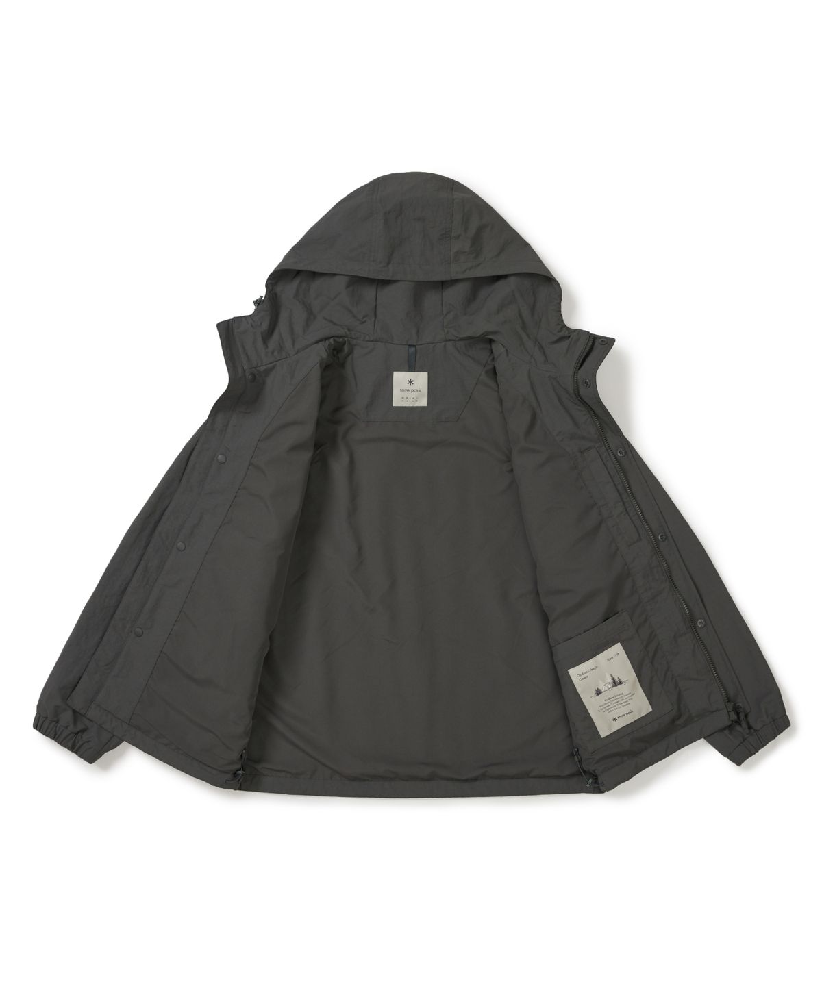 스노우피크 어패럴(SNOWPEAK APPAREL) 캠플 유틸리티 바람막이 (S26ZMCWB10) Rustic Khaki