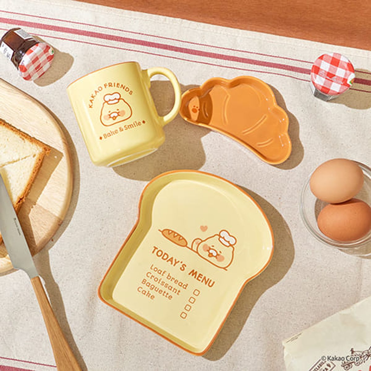 캐샵(KESHOP) 파티시에 춘식이 홈브런치 세트