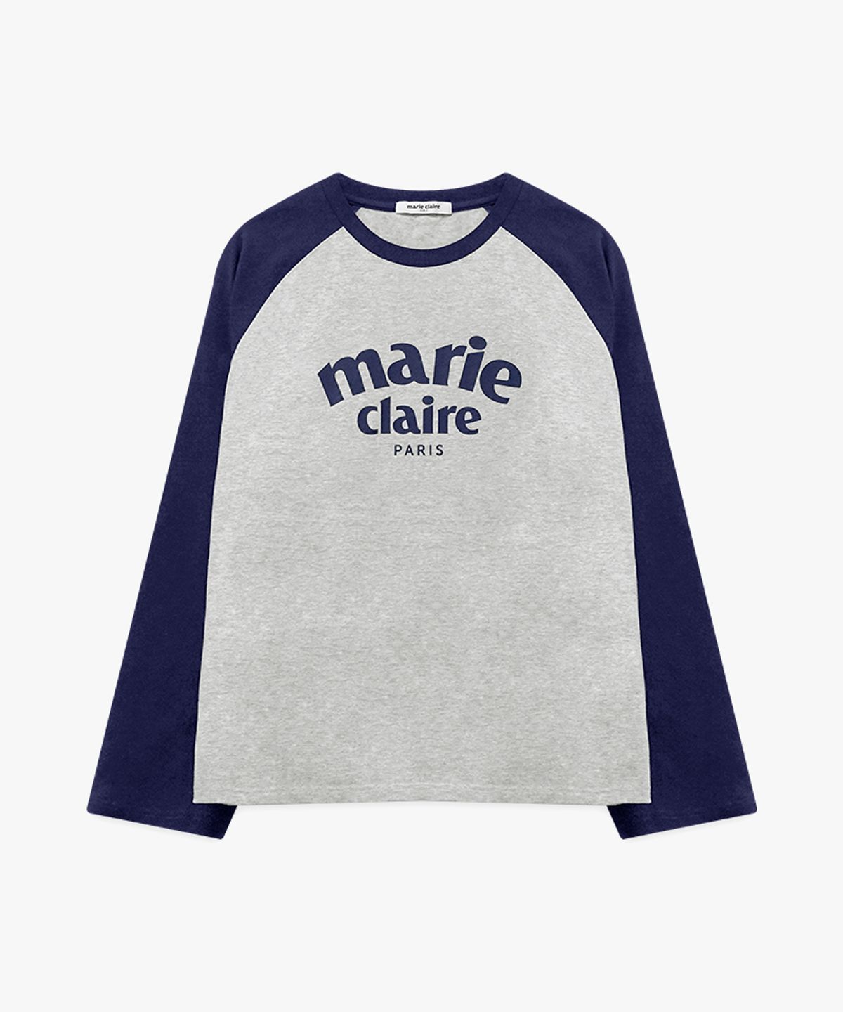 마리끌레르(MARIE CLAIRE) 아치 로고 래글런 롱슬리브(MAGALS07MLG)