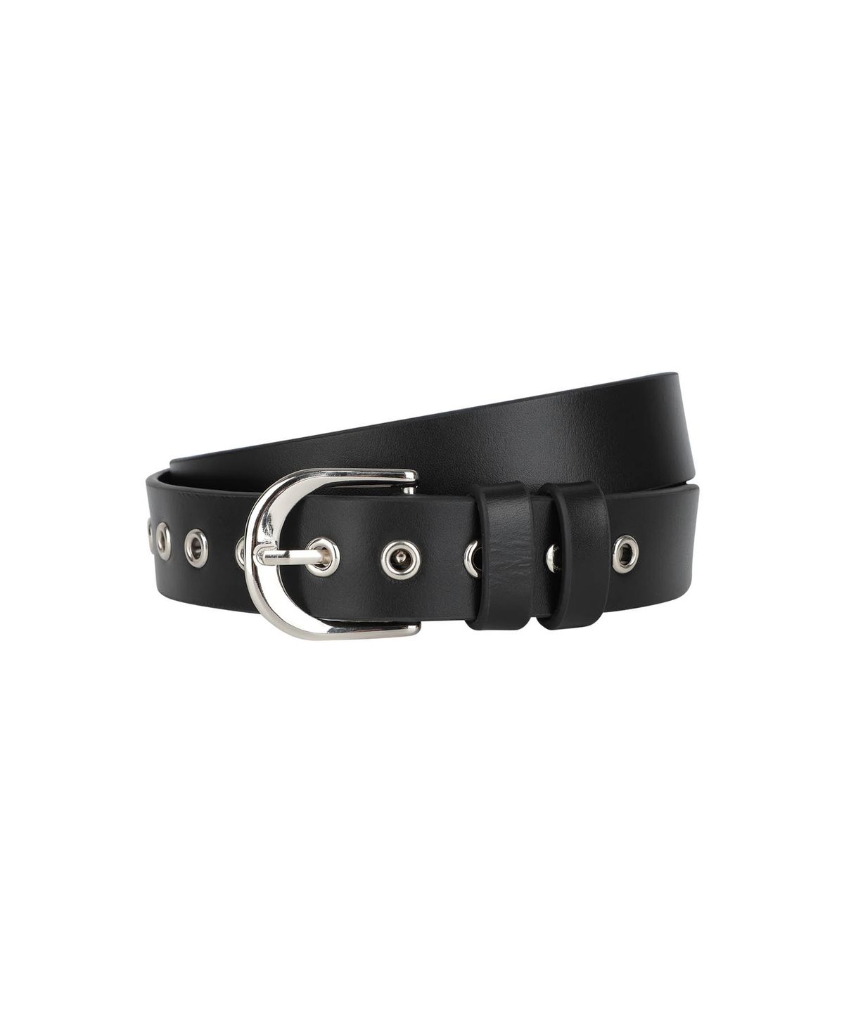 마리떼 프랑소와 저버(MARITHÉ + FRANҪOIS GIRBAUD) W EYELET BUCKLE BELT black