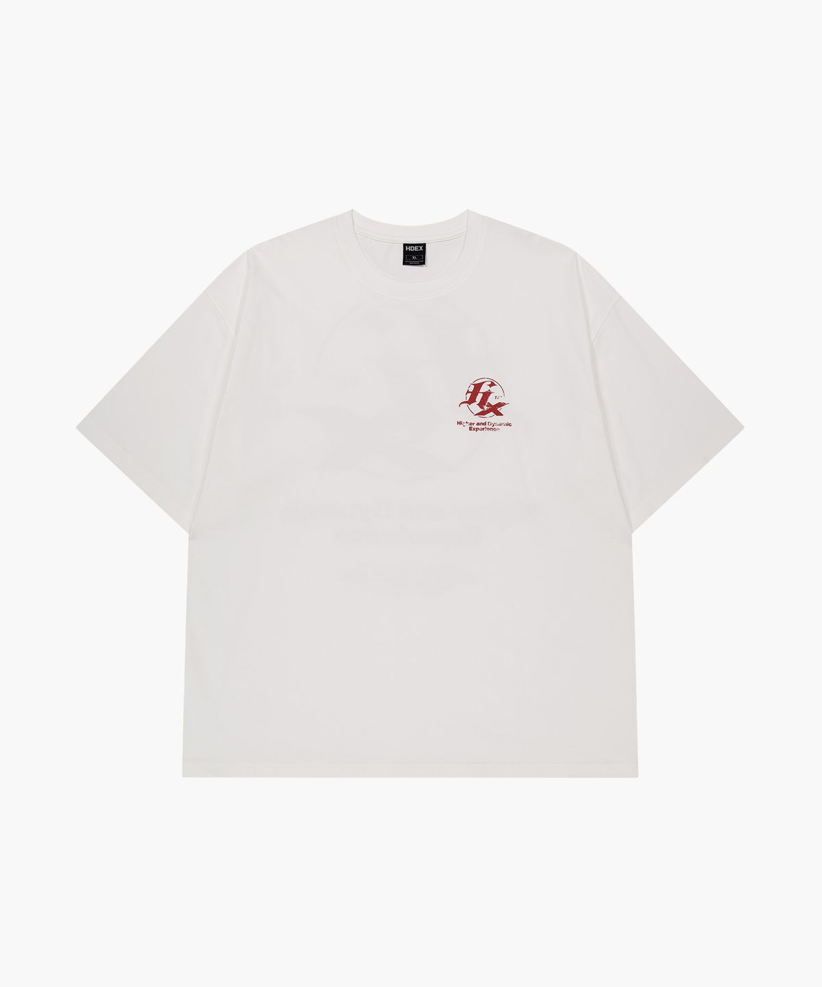 에이치덱스(HDEX) HX 백로고 숏 슬리브 (White)