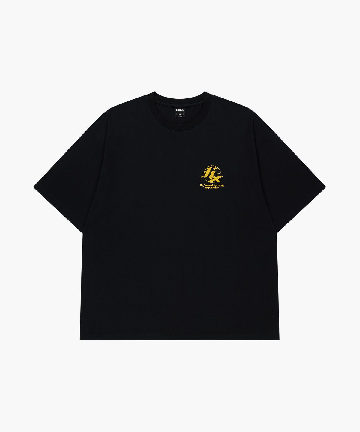 에이치덱스(HDEX) HX 백로고 숏 슬리브 (Black)