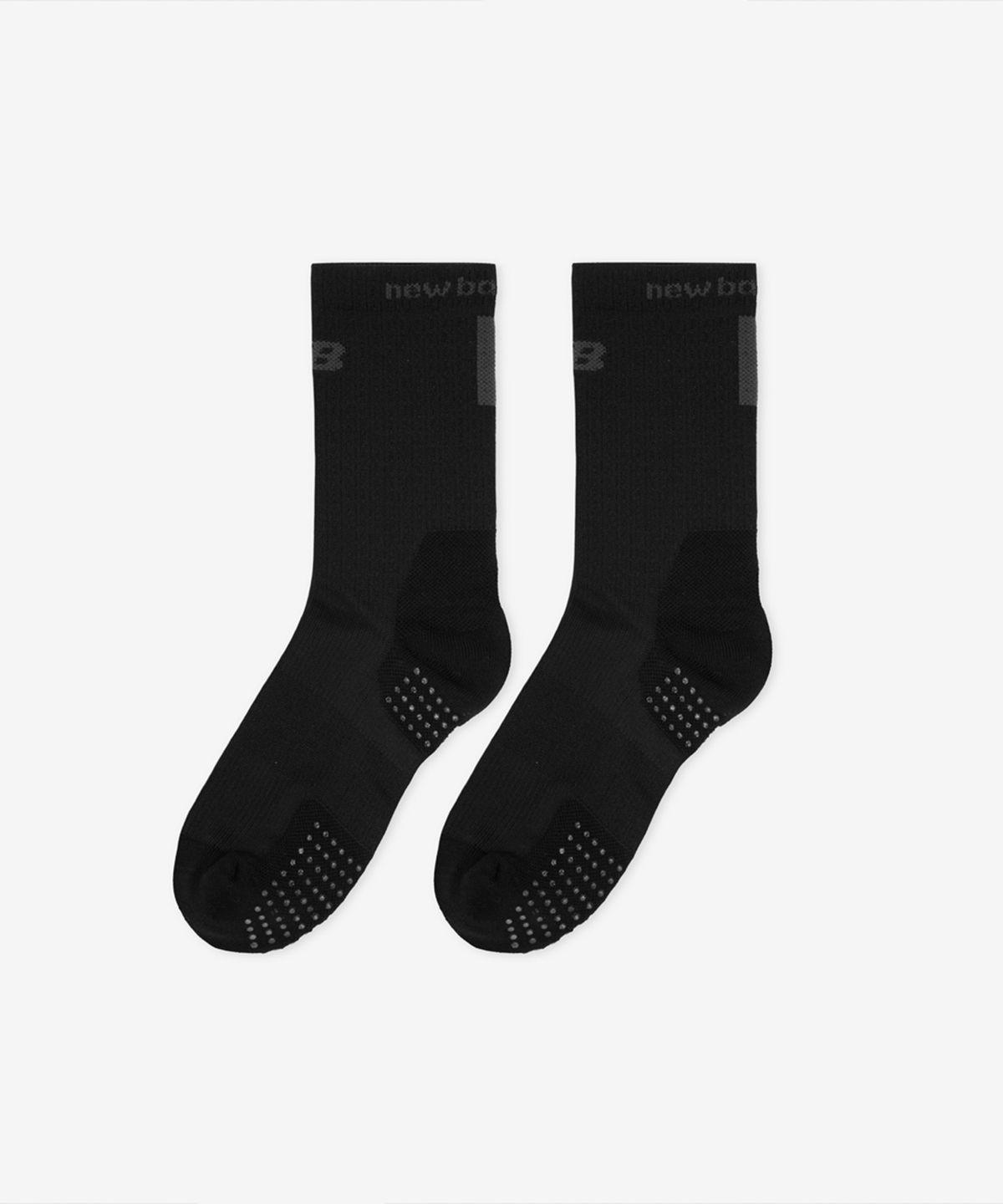 뉴발란스(NEW BALANCE) NBGEGF1191 / PF 드라이쿨 논슬립 러닝 크루삭스 (BLACK)