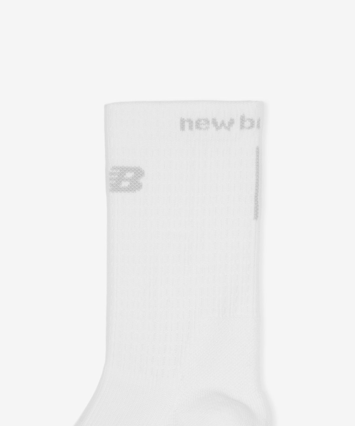 뉴발란스(NEW BALANCE) NBGEGF1191 / PF 드라이쿨 논슬립 러닝 크루삭스 (WHITE)