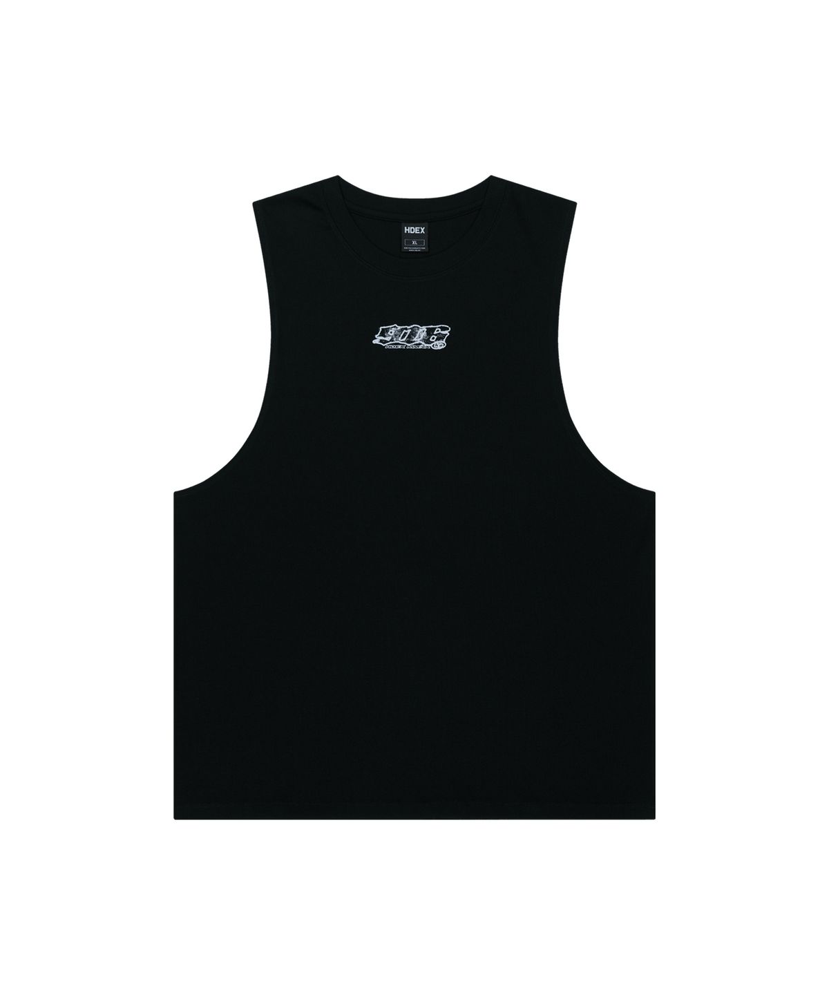 에이치덱스(HDEX) 클리어 916 백로고 슬리브리스 (Black)