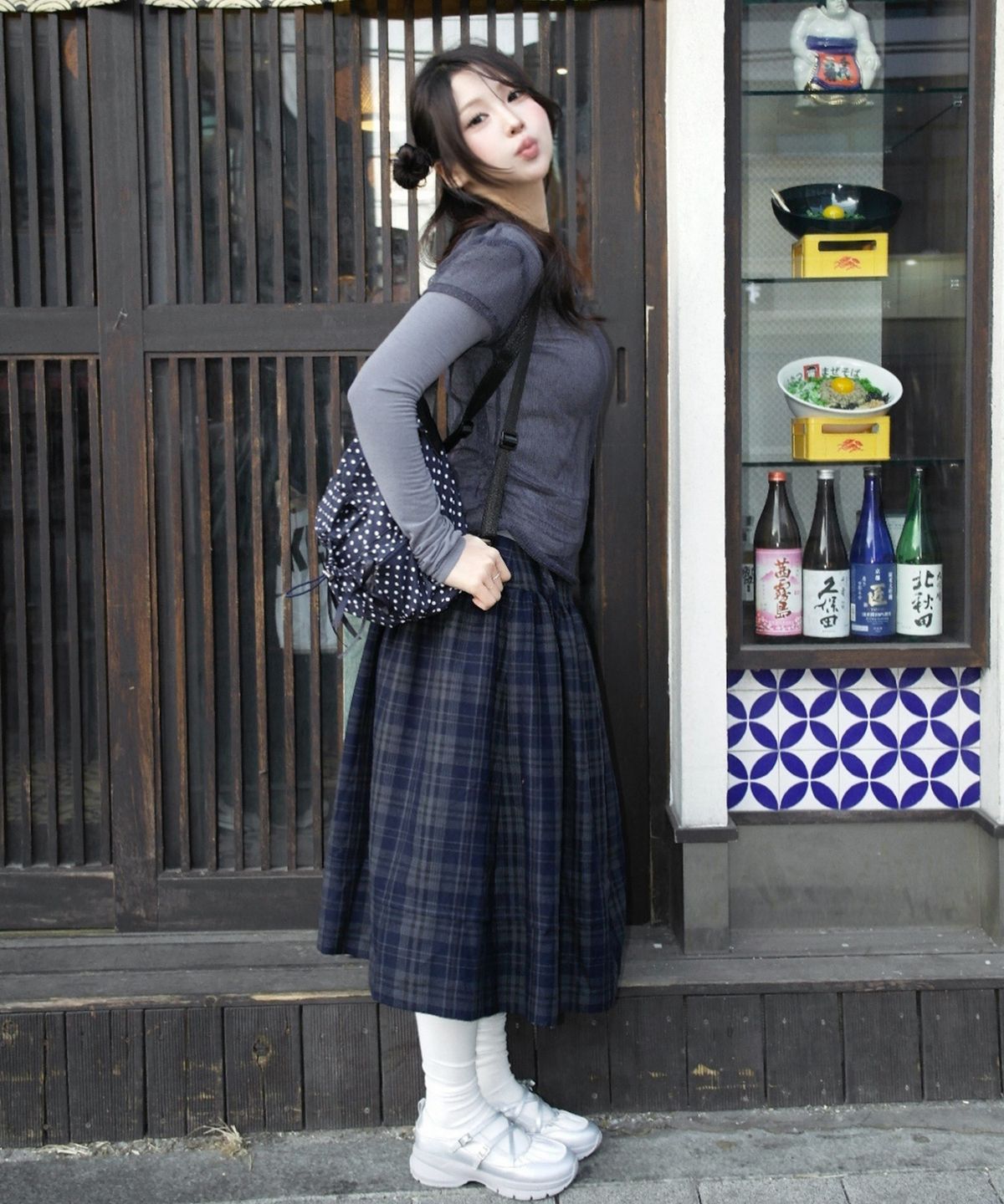 미쏘(MIXXO) 리본 미니 백팩_MIAAKG501G